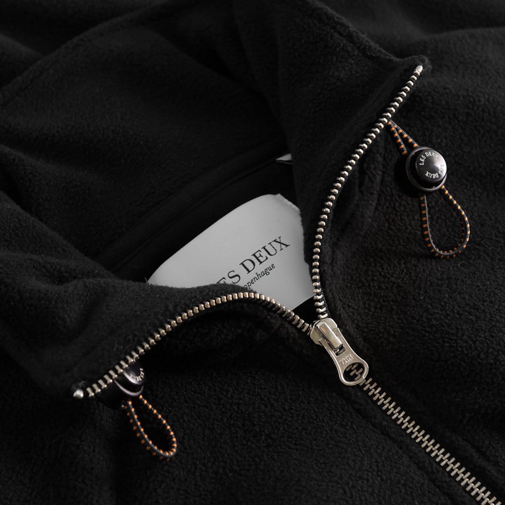 LES DEUX BOND FLEECE HALFZIP SWEATSHIRT