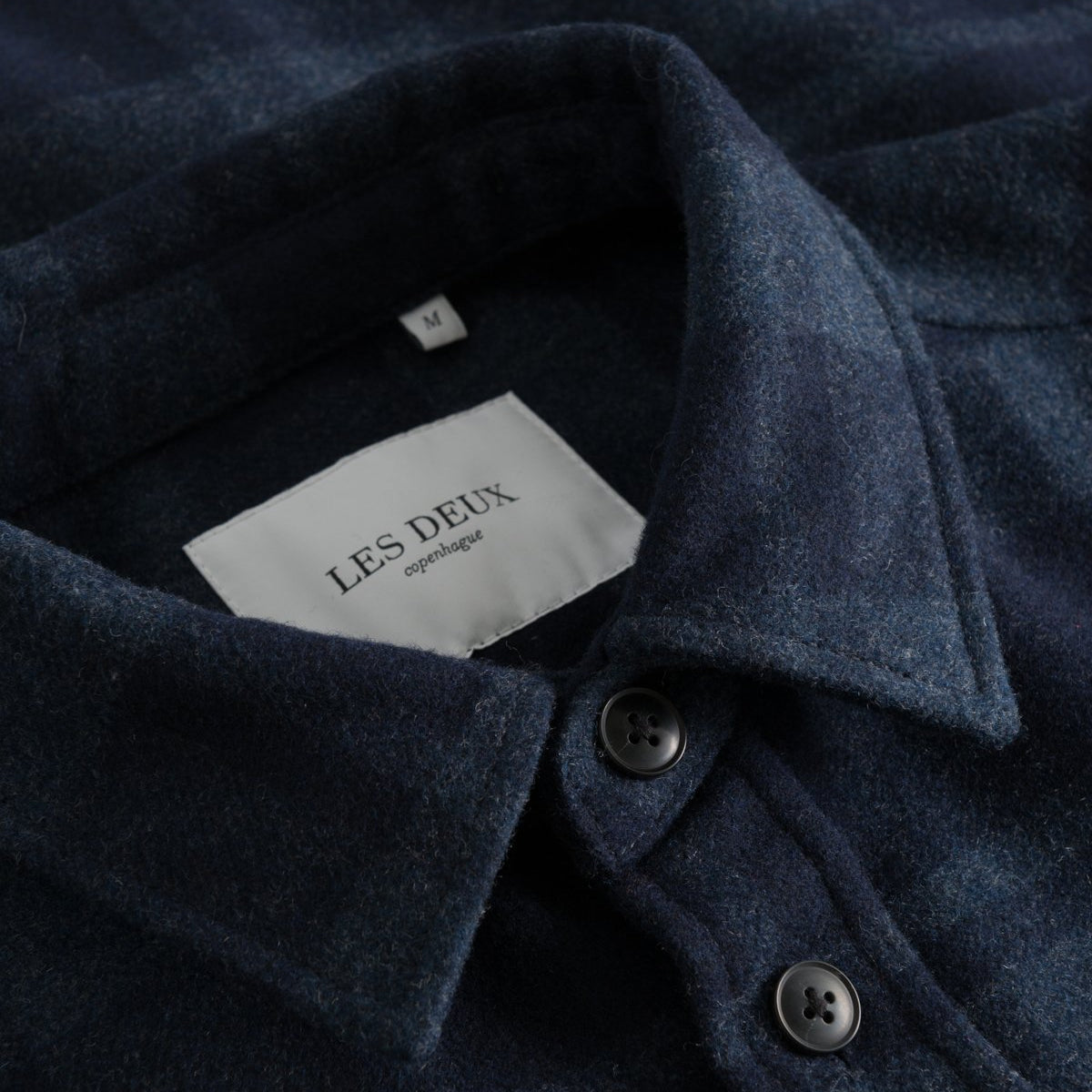 LES DEUX JASON CHECK WOOL JACKET