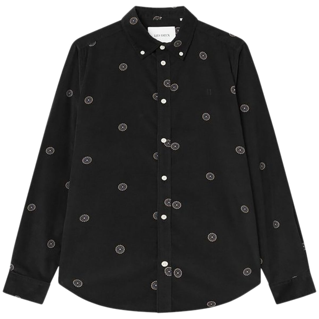LES DEUX KRISTIAN CORDUROY AOP SHIRT