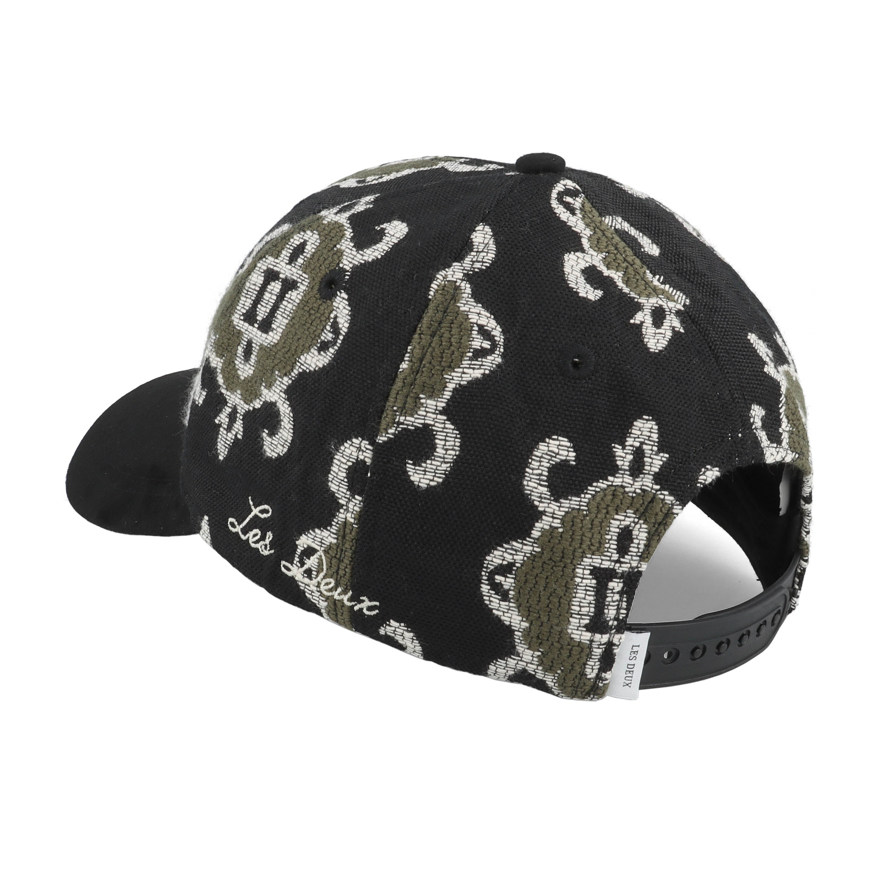 LES DEUX ORNAMENT BASEBALL CAP