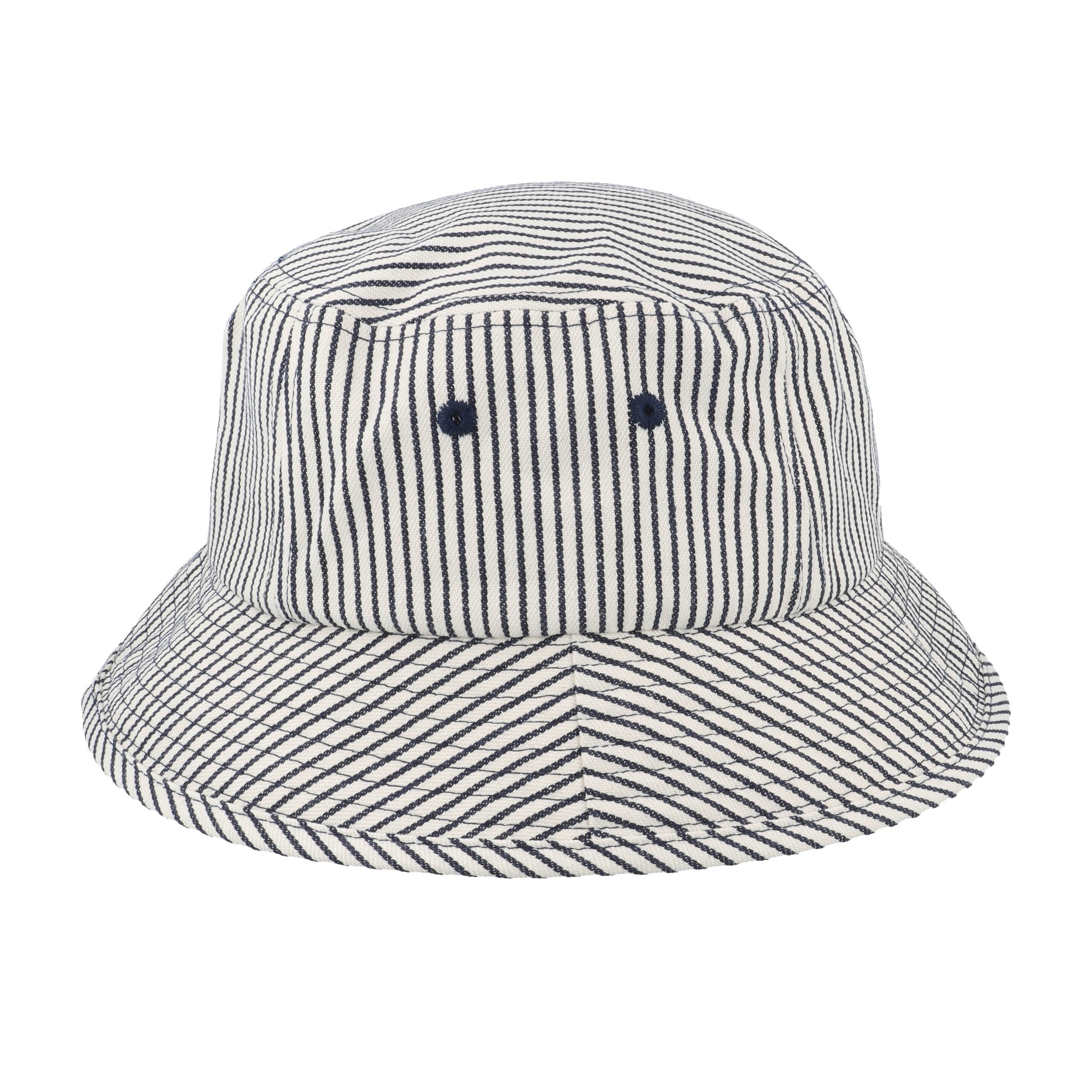 LES DEUX TWILL STRIPE BUCKET HAT