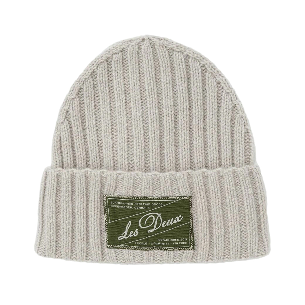 LES DEUX WELLS WOOL BEANIE