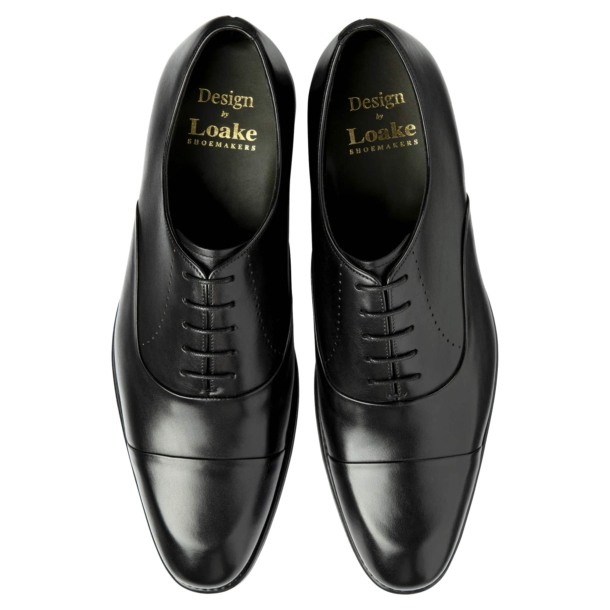 LOAKE PHOENIX LEATHER OXFORD SHOES