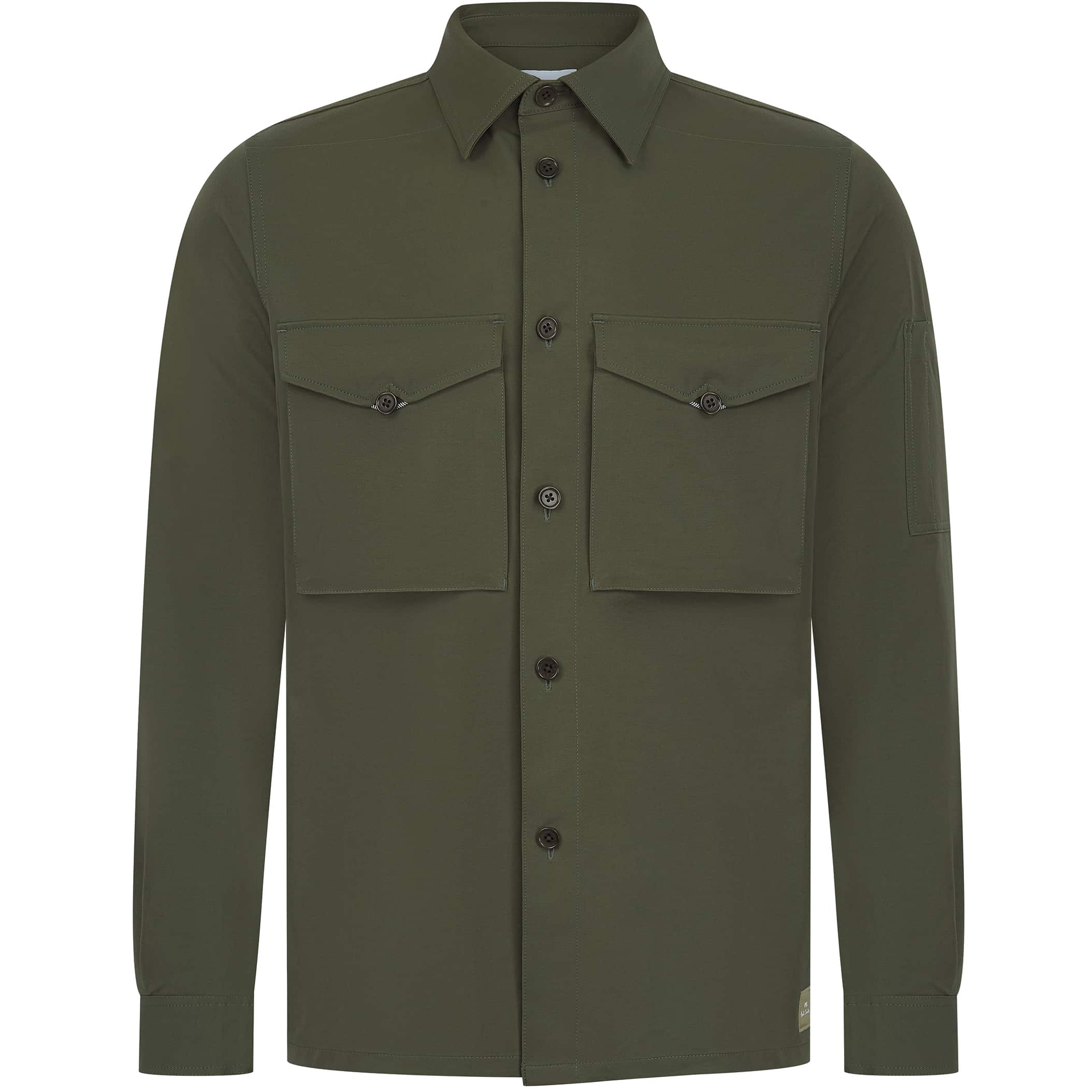 PAUL SMITH COTTON-BLEND OVERSHIRT