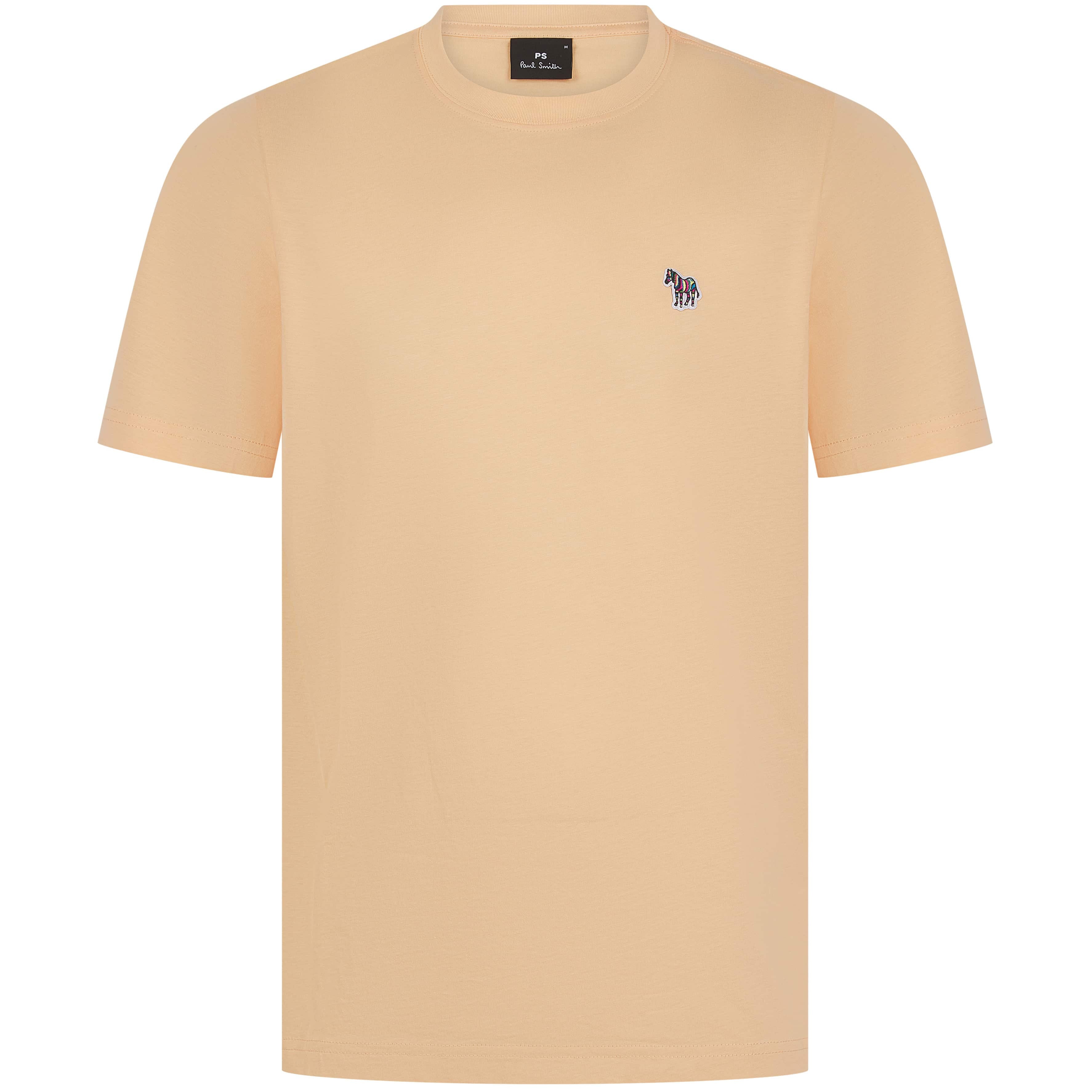 PAUL SMITH ORGANIC COTTON ZEBRA LOGO T-SHIRT
