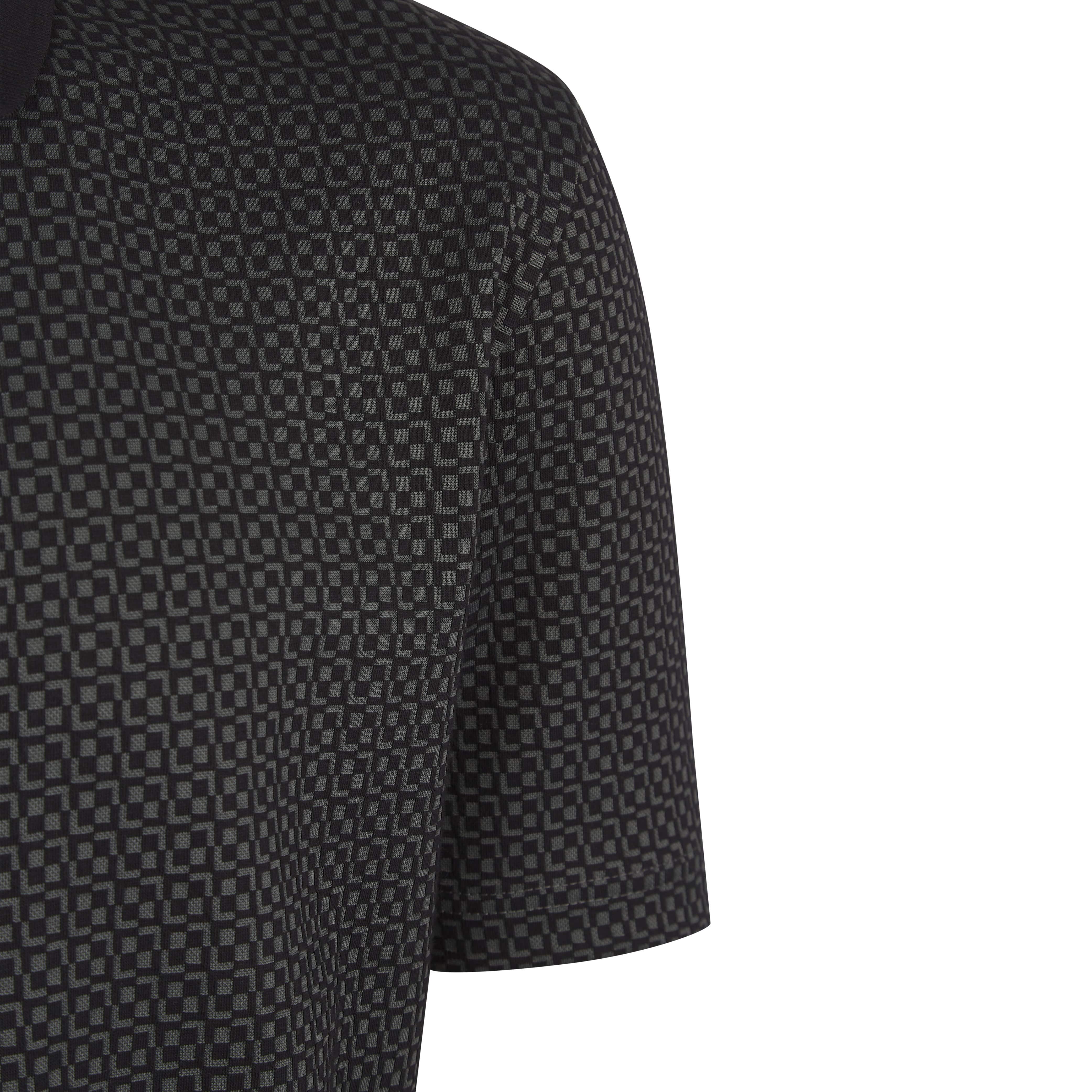 PAUL SMITH JACQUARD BUTTON-THROUGH POLO SHIRT