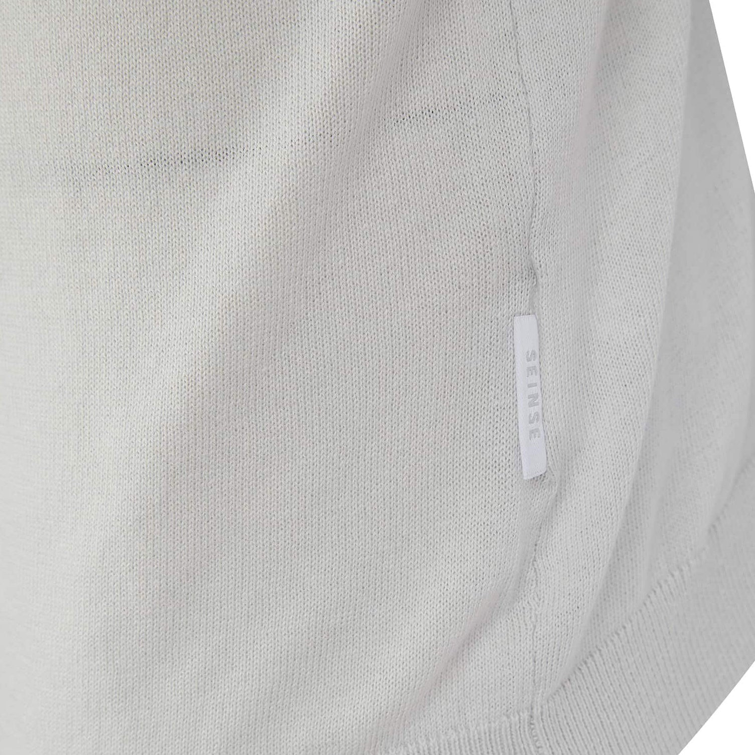 SEINSE SHORT SLEEVE KNIT POLO SHIRT