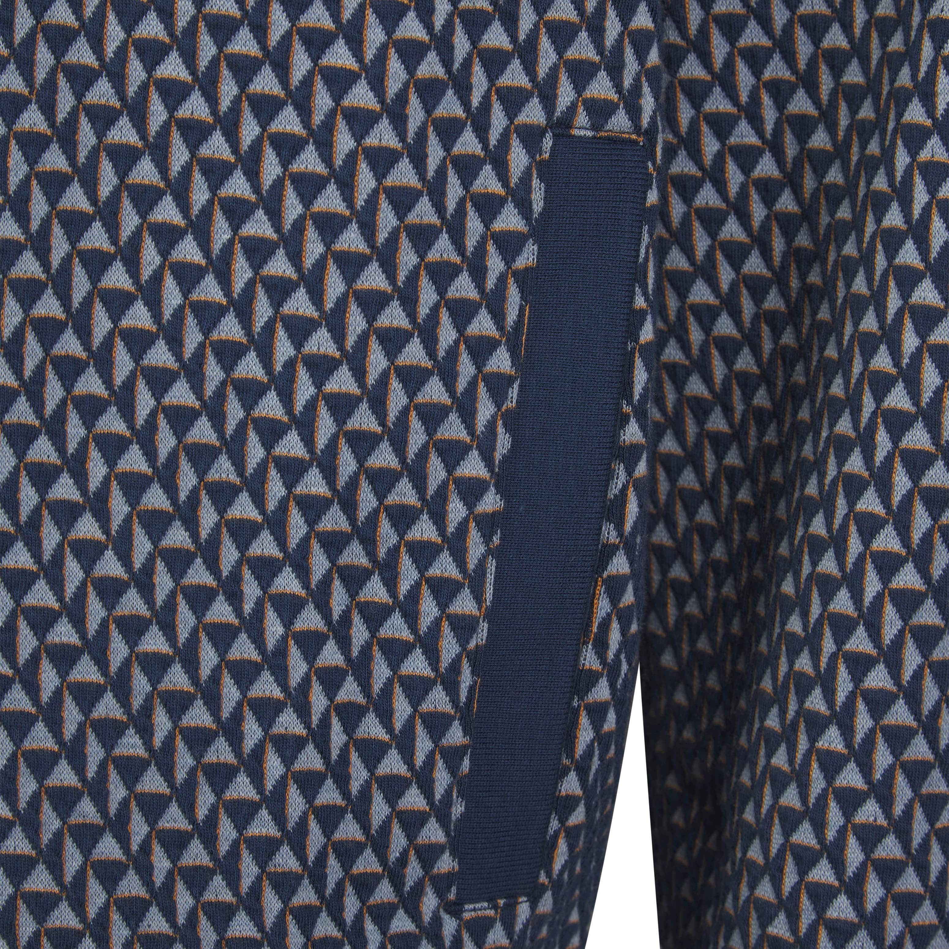 PAUL SMITH JACQUARD COTTON-BLEND CARDIGAN