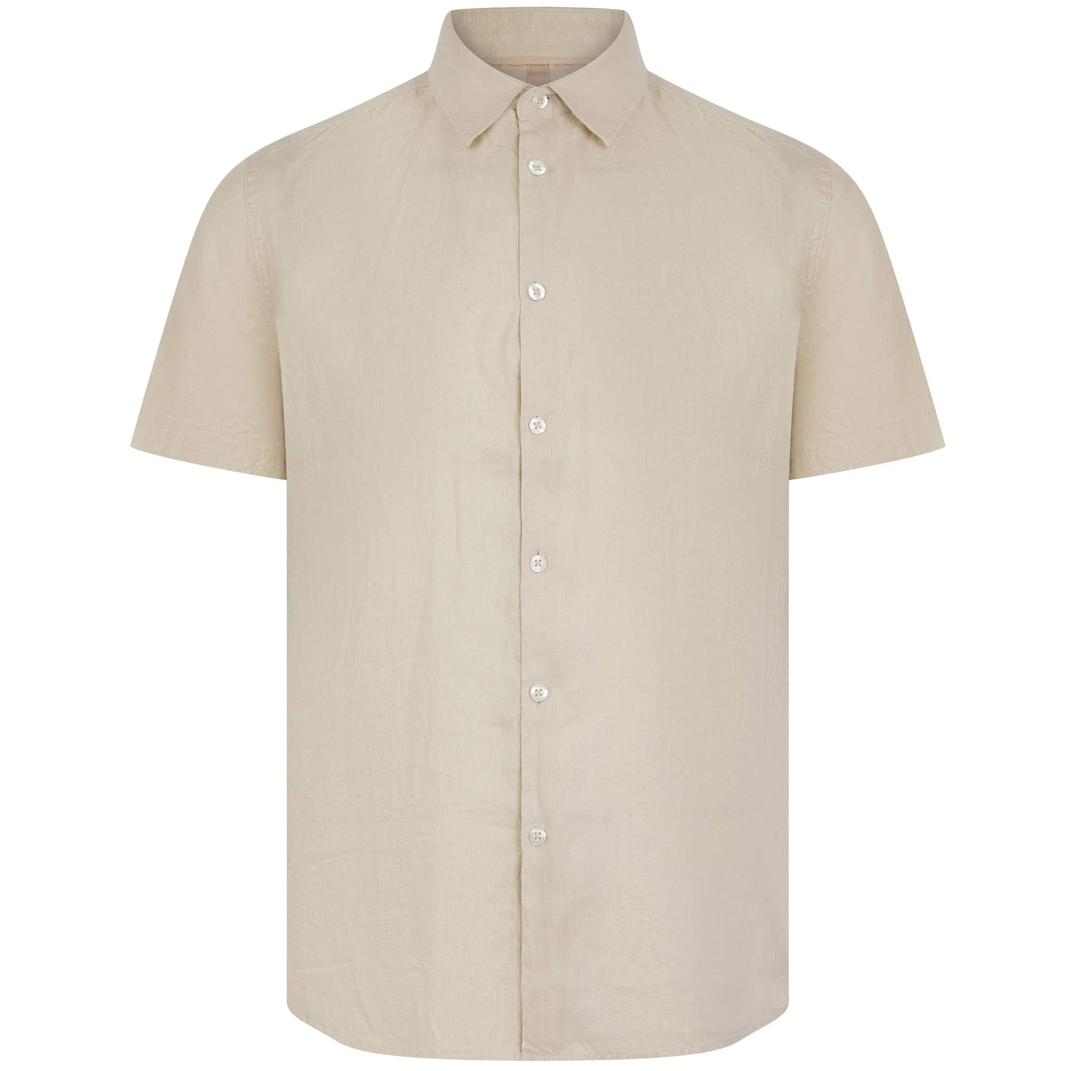 SEINSE CAMICIA SHORT SLEEVE LINEN SHIRT
