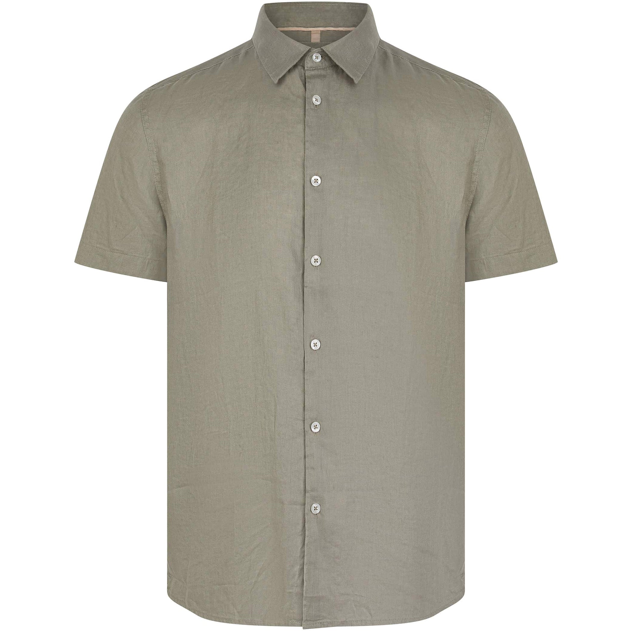 SEINSE CAMICIA SHORT SLEEVE LINEN SHIRT