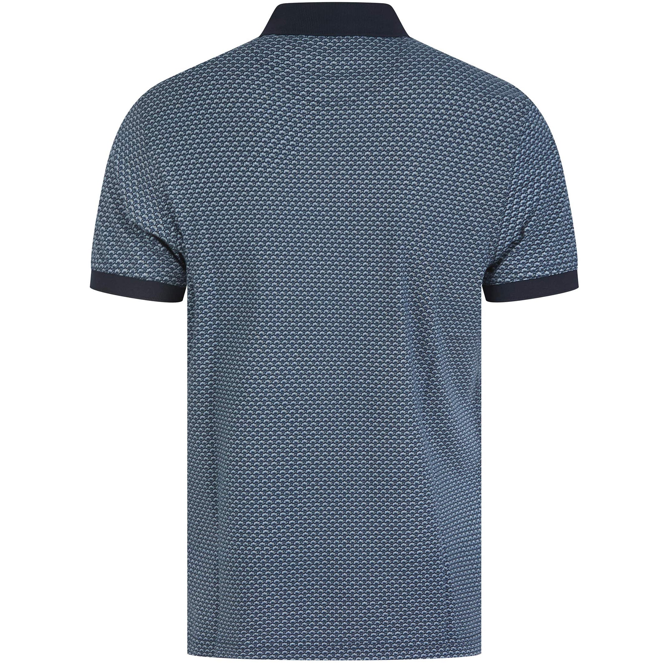 BARBOUR SHELL PRINTED POLO SHIRT