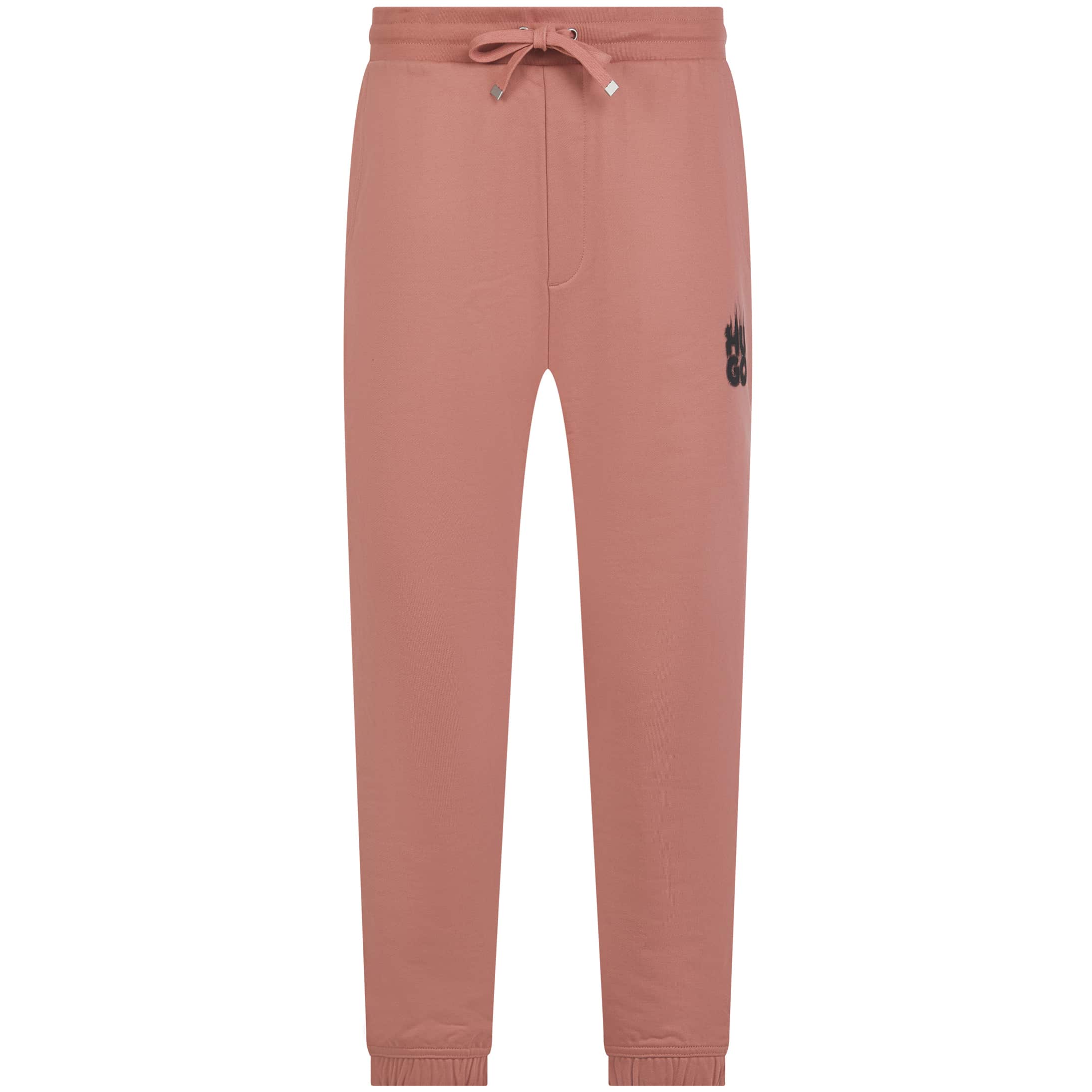 HUGO DILBERO SMOKE LOGO TRACKSUIT BOTTOMS