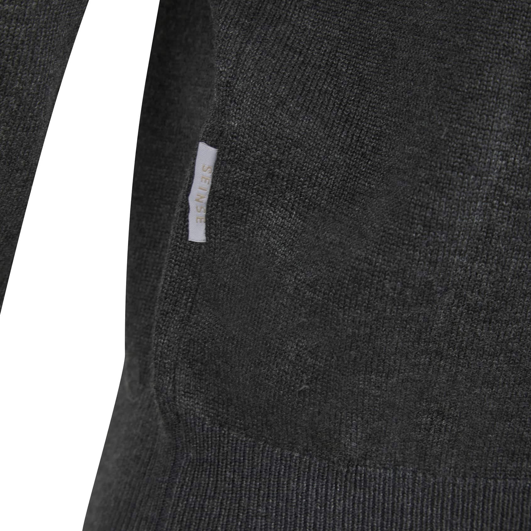 SEINSE LONG SLEEVE KNIT POLO SHIRT