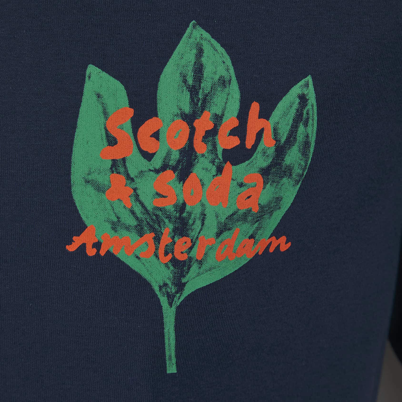 SCOTCH & SODA GRAPHIC LOGO T-SHIRT