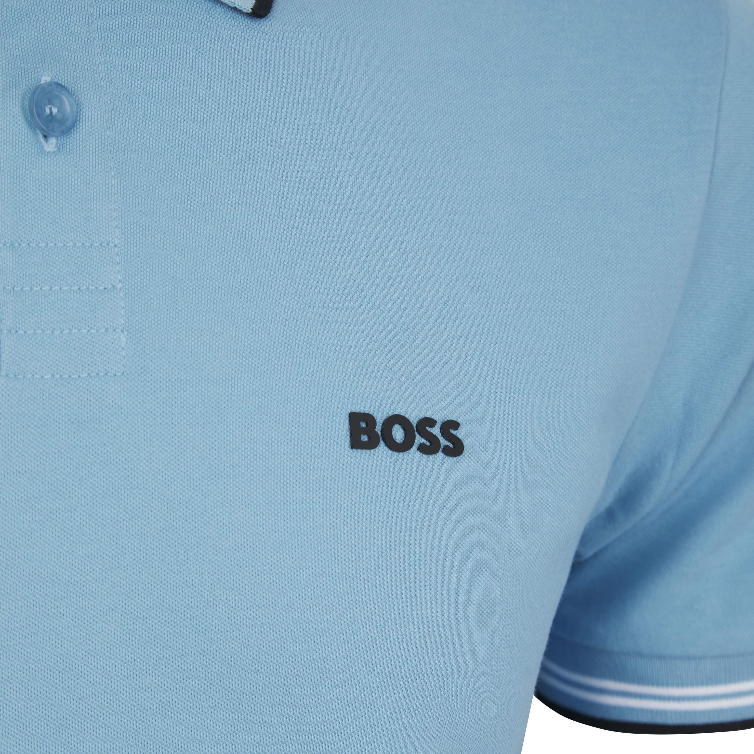 BOSS PAUL STRETCH-COTTON POLO SHIRT