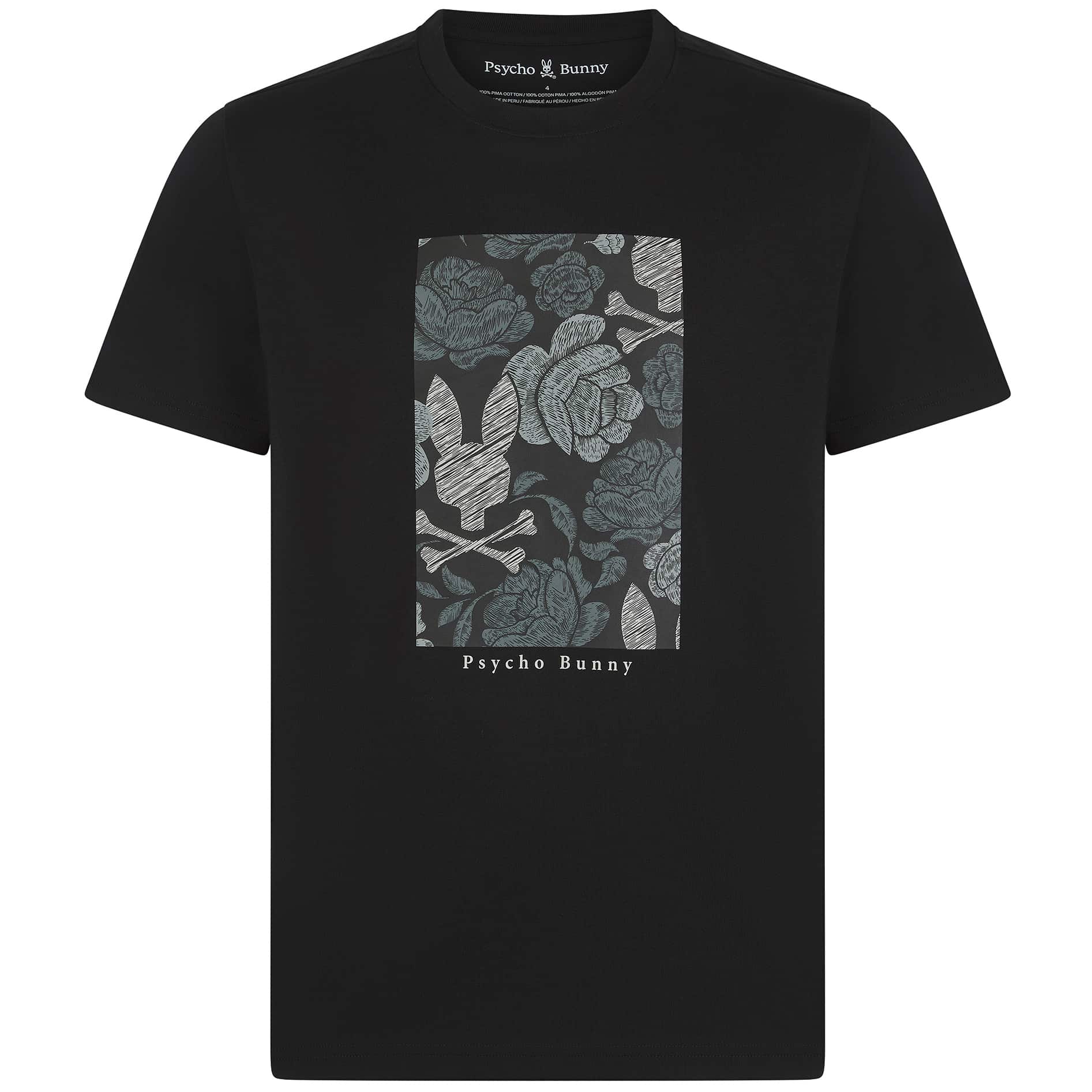 PSYCHO BUNNY ROWEN GRAPHIC T-SHIRT