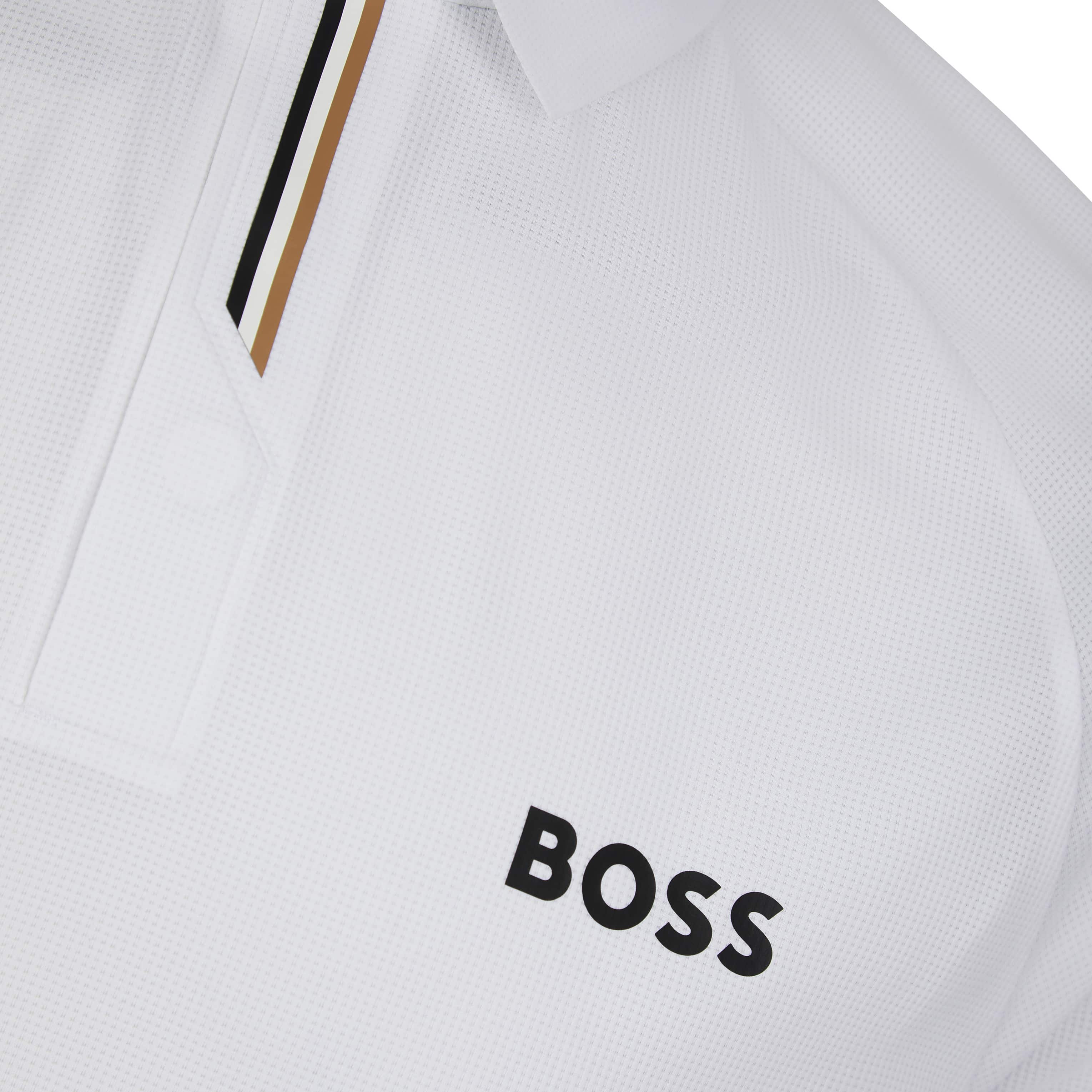 BOSS GOC PADDYTECH RIPSTOP FABRIC POLO SHIRT