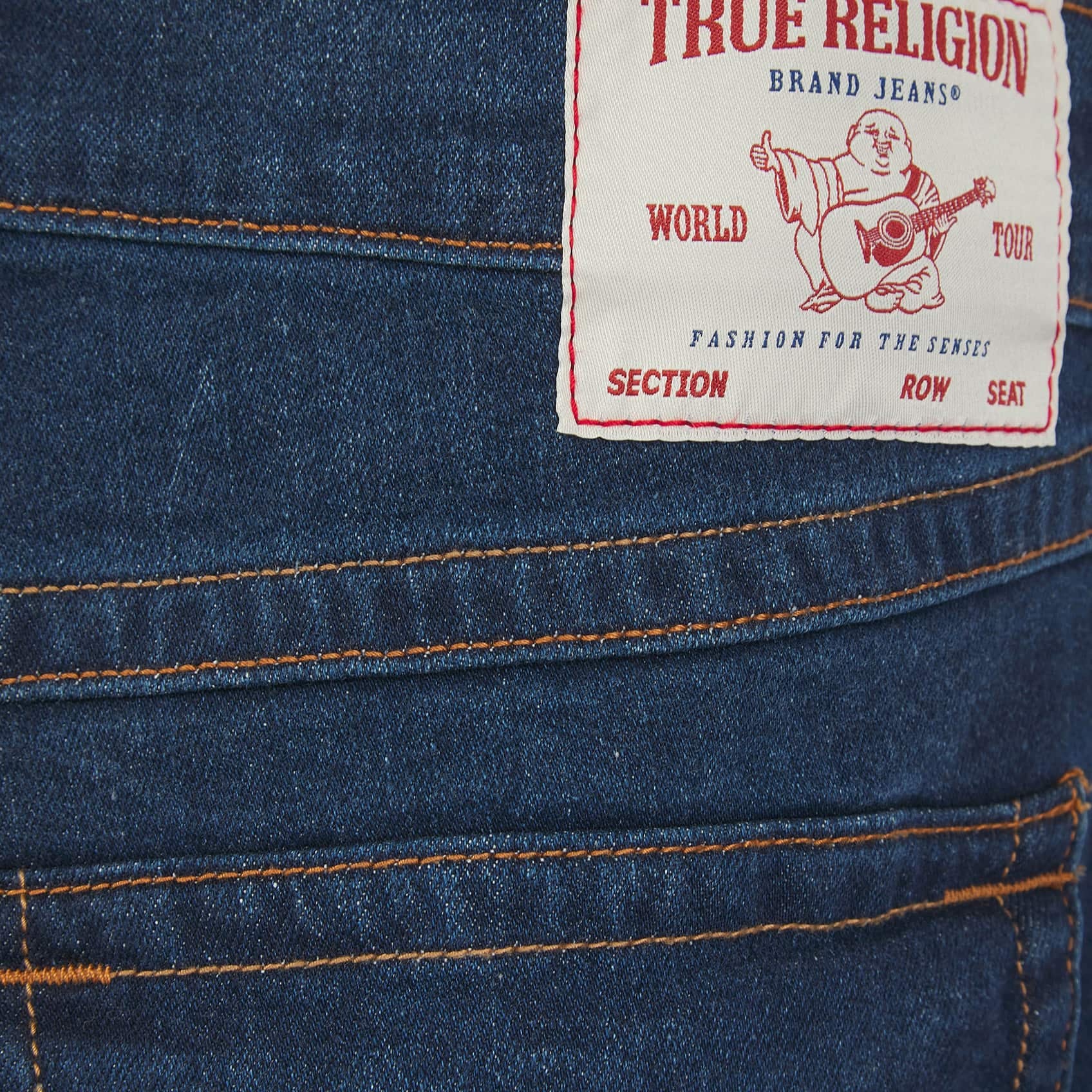 TRUE RELIGION RICKY FLAP STRAIGHT FIT JEANS