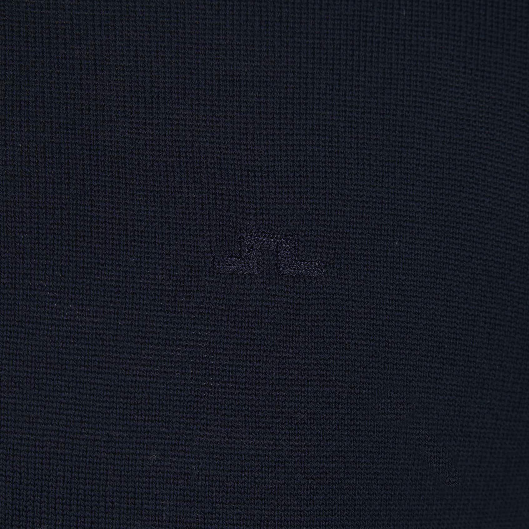 J. LINDEBERG KIYAN MERINO 1/4 ZIP KNIT JUMPER