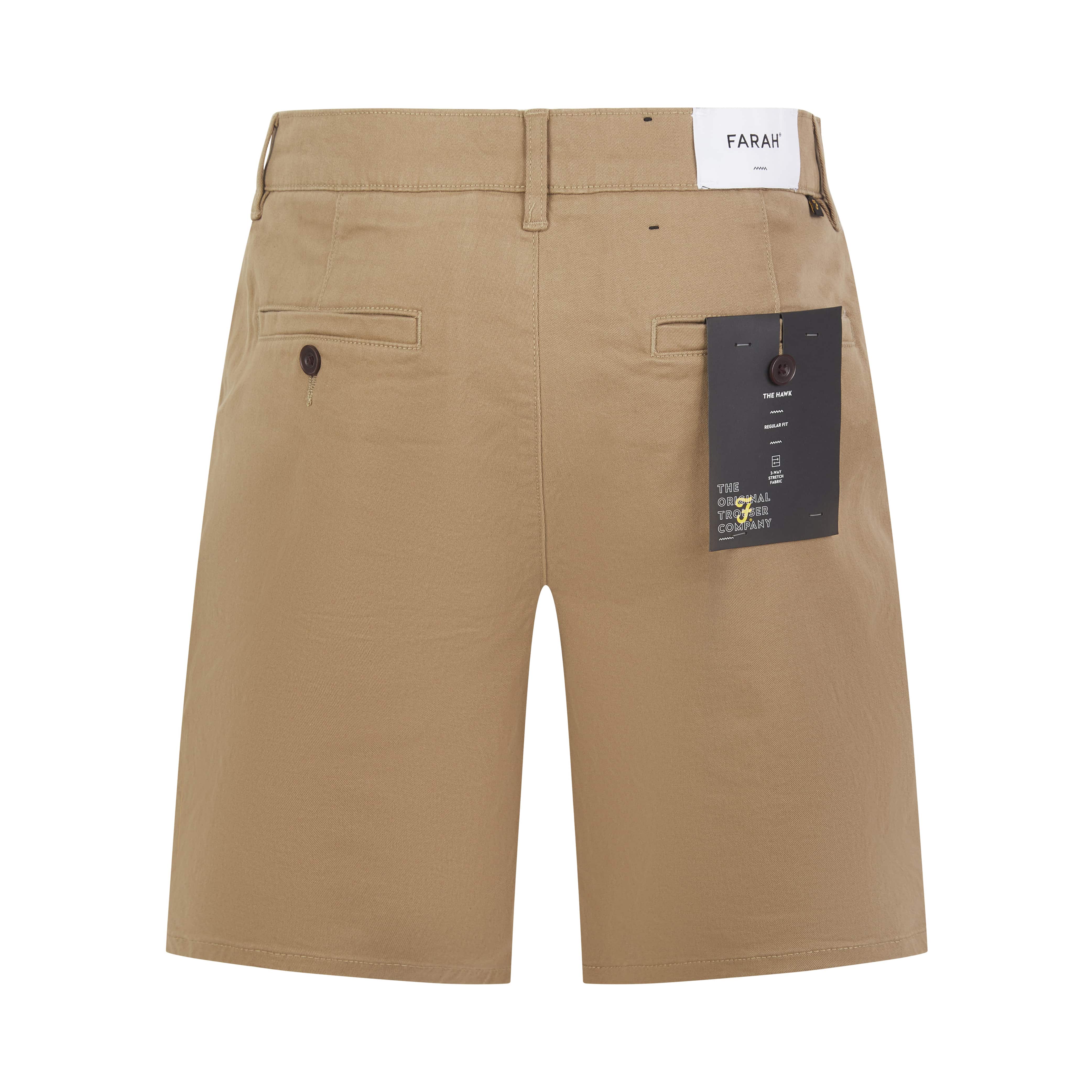 FARAH HAWK CHINO SHORTS