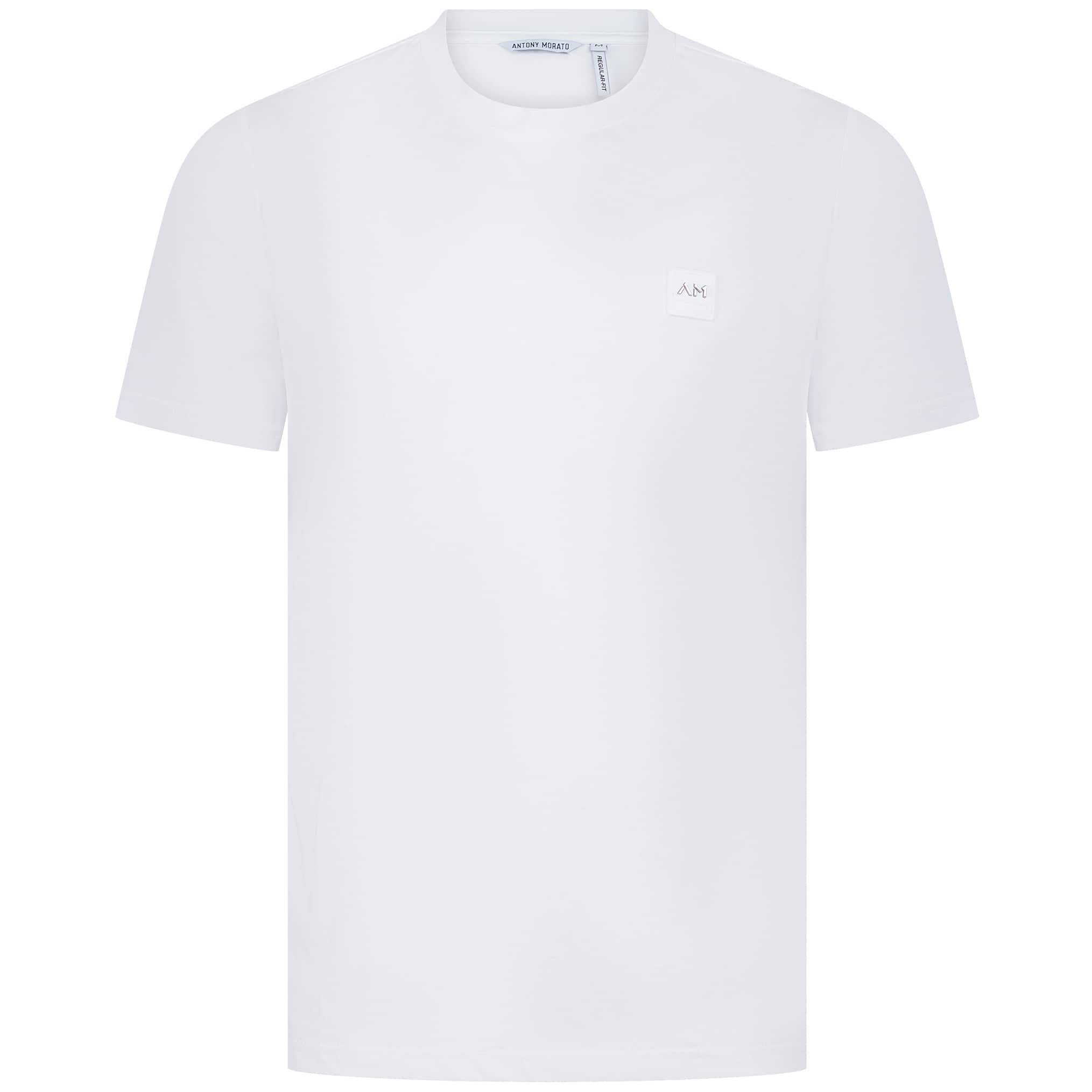 ANTONY MORATO MONOGRAM LOGO COTTON JERSEY T-SHIRT