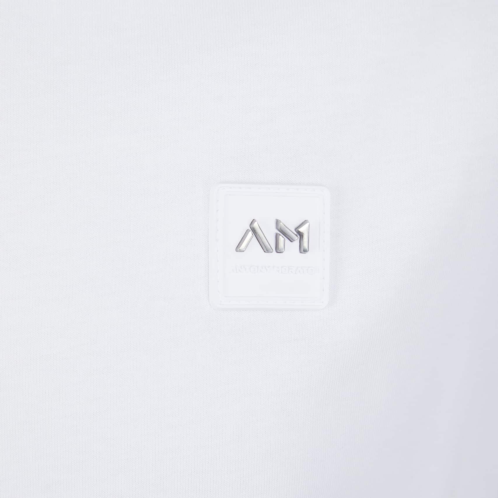 ANTONY MORATO MONOGRAM LOGO COTTON JERSEY T-SHIRT
