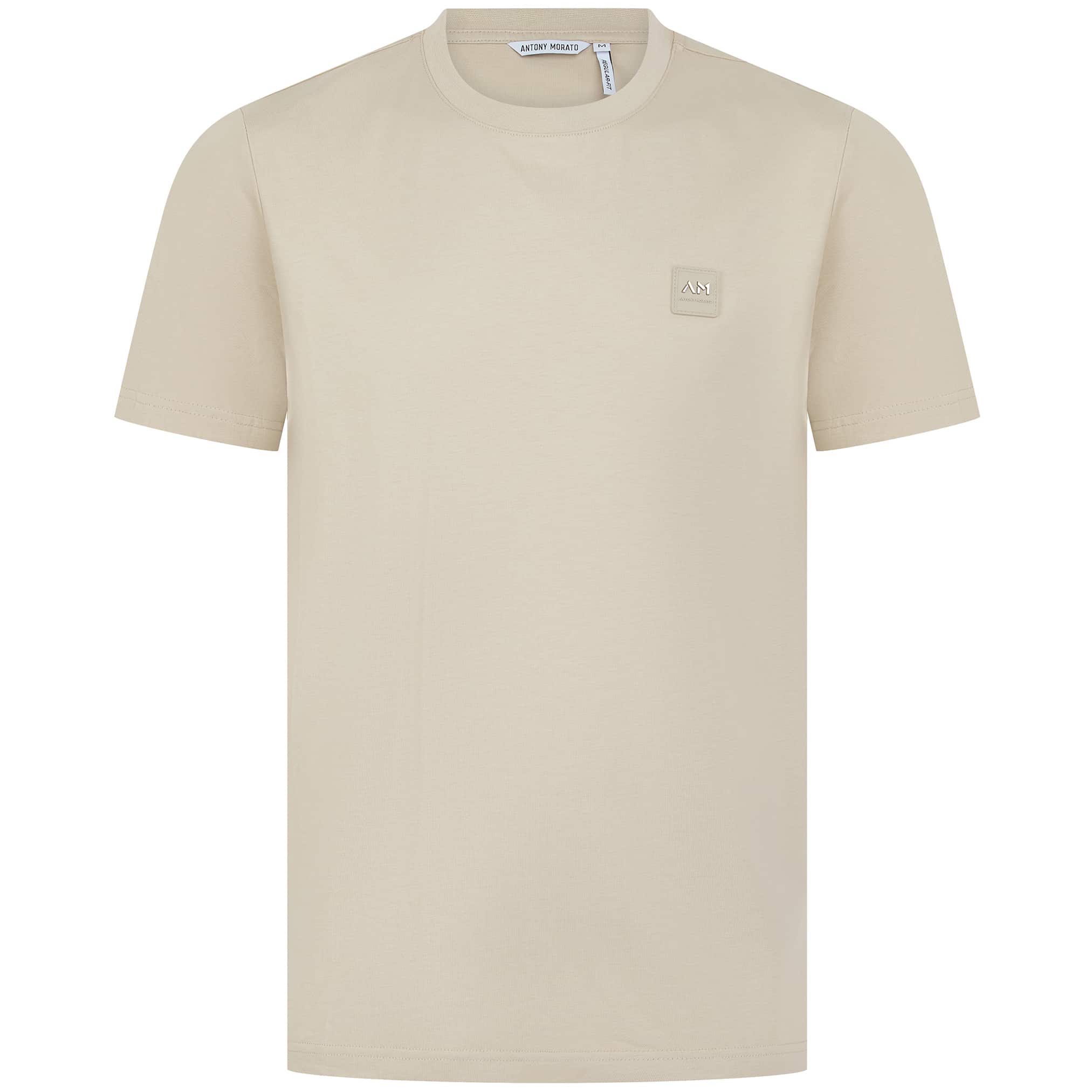 ANTONY MORATO MONOGRAM LOGO COTTON JERSEY T-SHIRT