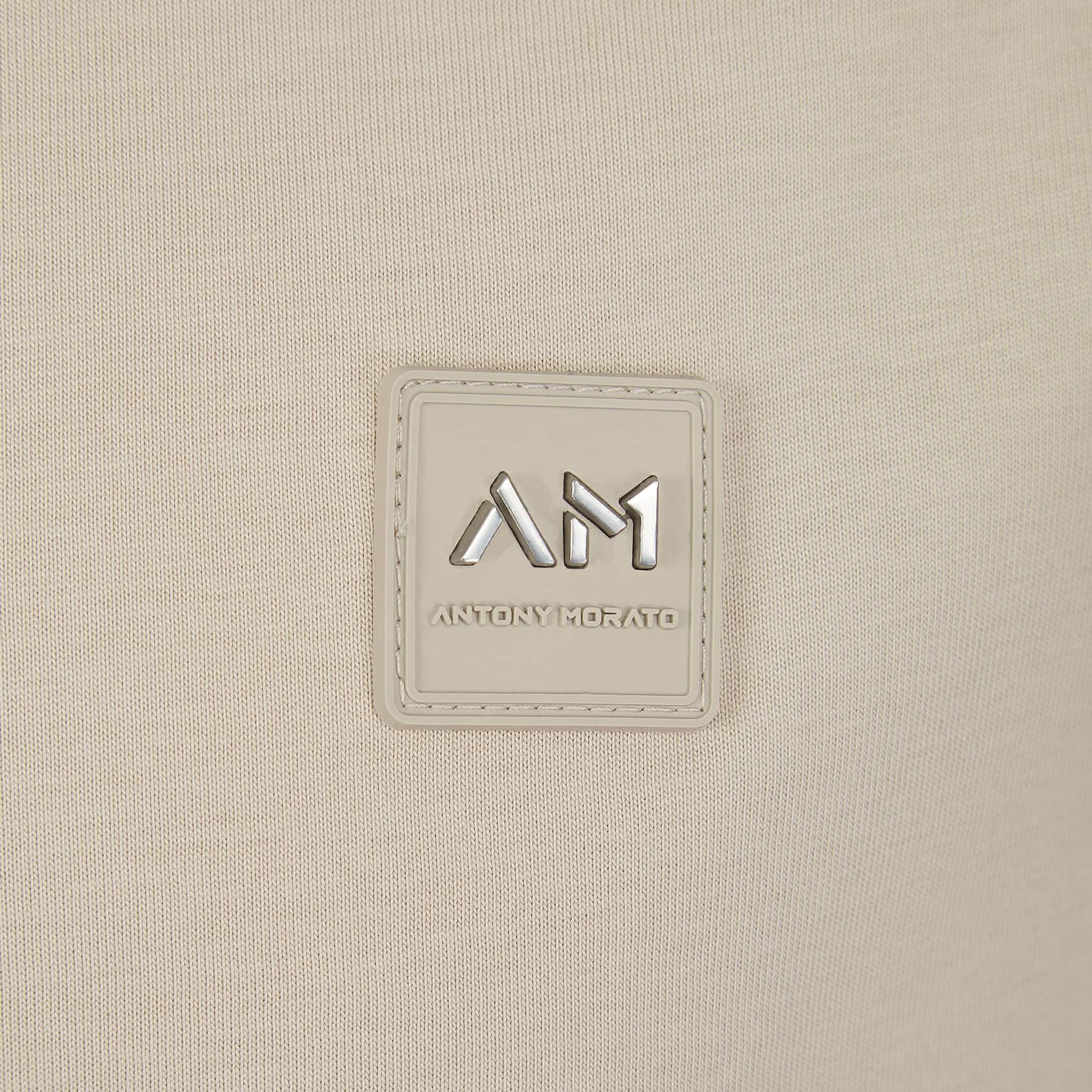 ANTONY MORATO MONOGRAM LOGO COTTON JERSEY T-SHIRT