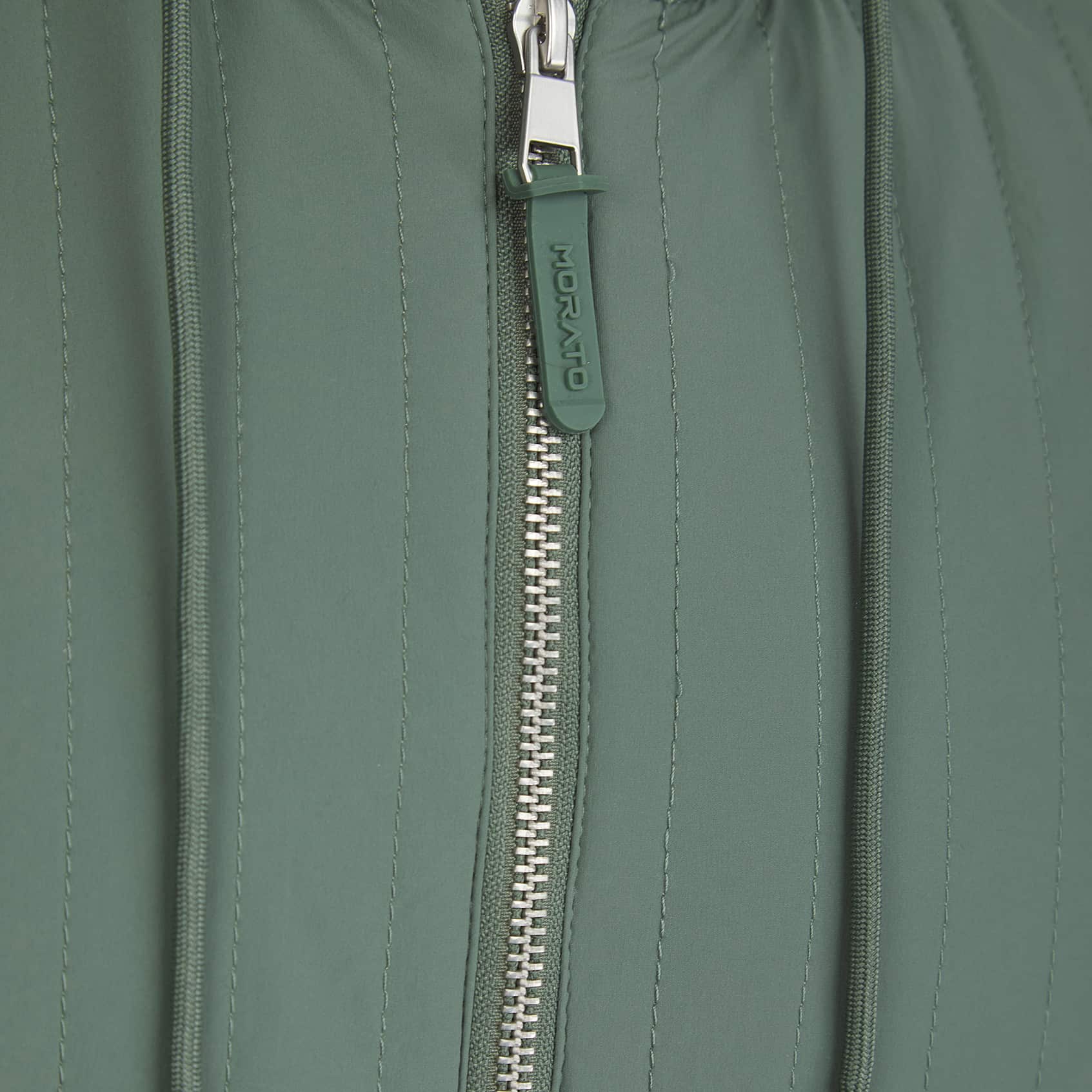 ANTONY MORATO HYBRID COTTON BLEND ZIP HOODIE