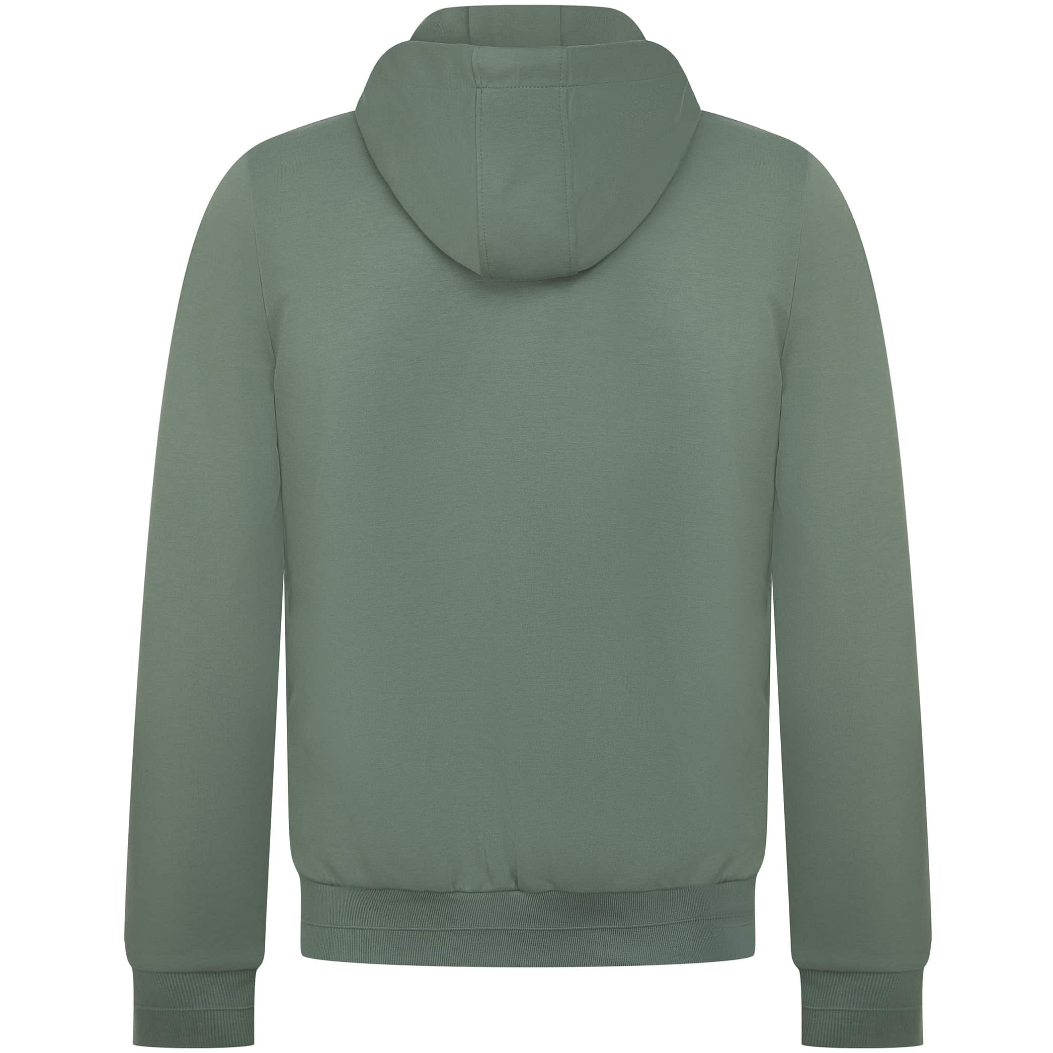 ANTONY MORATO HYBRID COTTON BLEND ZIP HOODIE