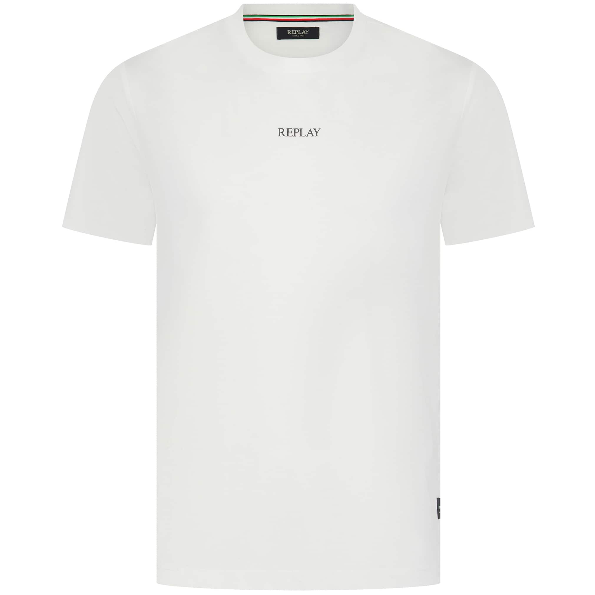 REPLAY PRINTED LOGO T-SHIRT