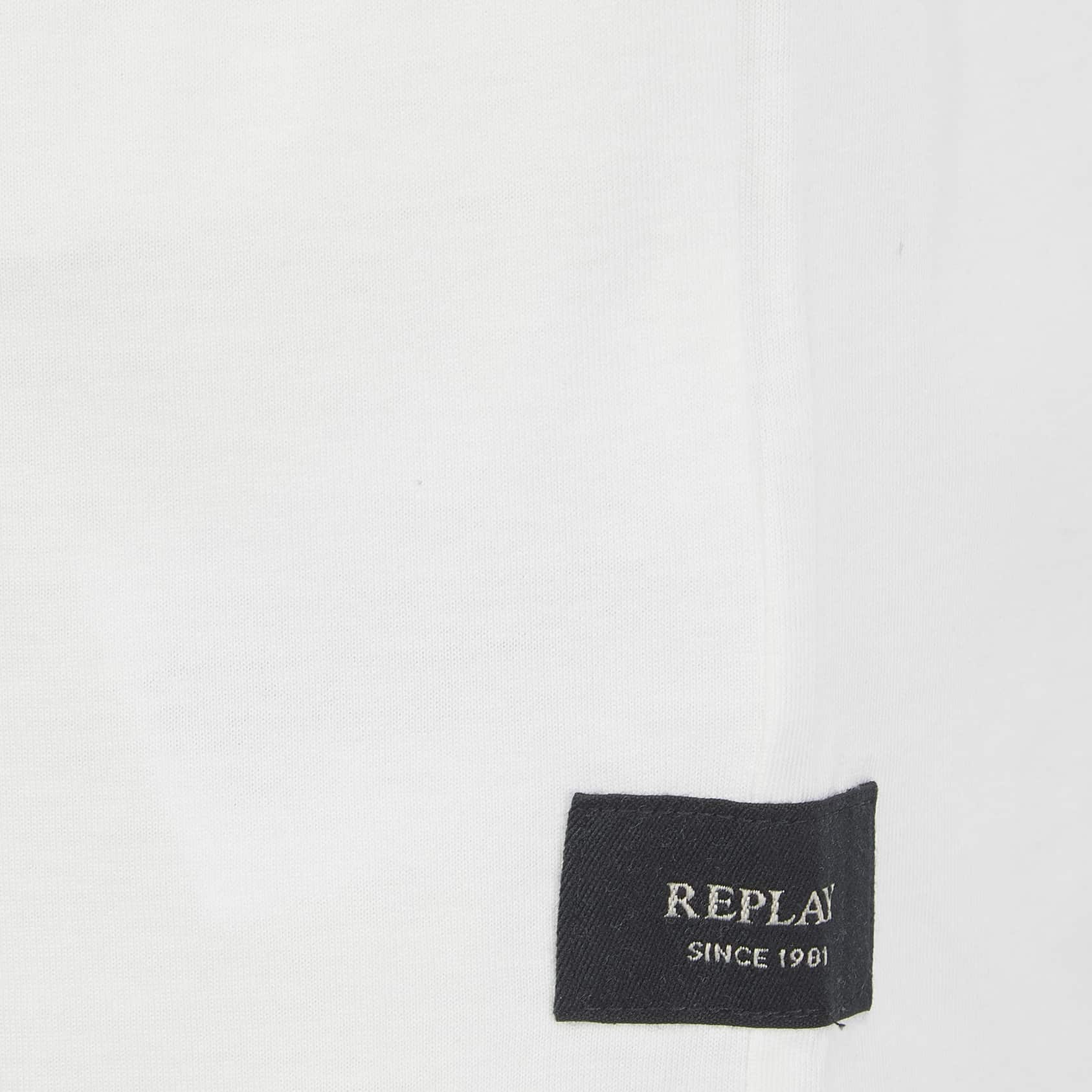 REPLAY PRINTED LOGO T-SHIRT