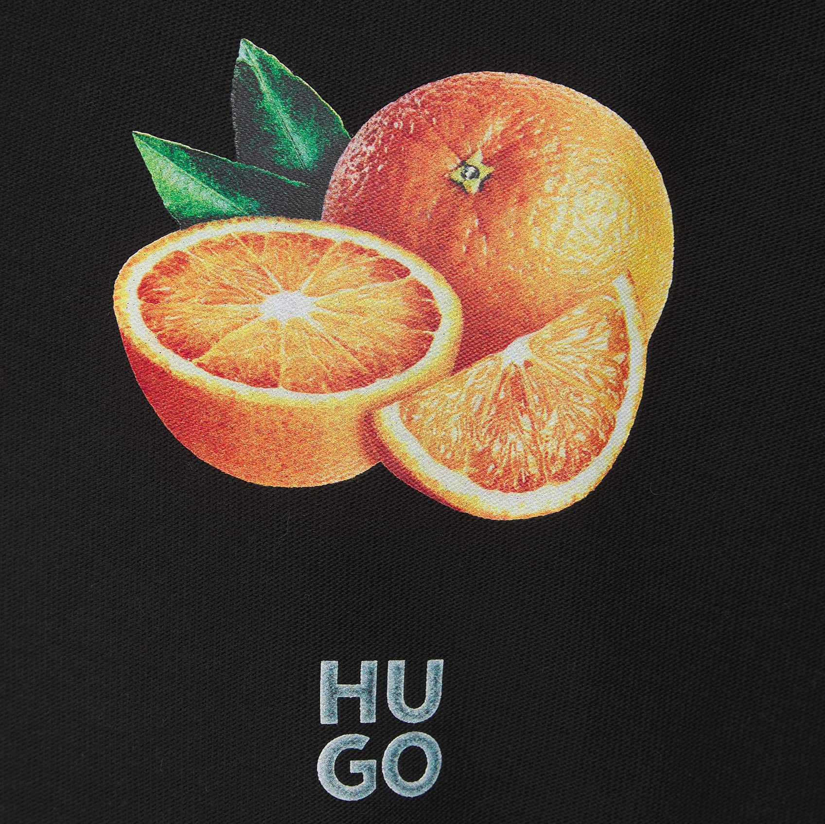 HUGO DARTIEE COTTON JERSEY GRAPHIC T-SHIRT