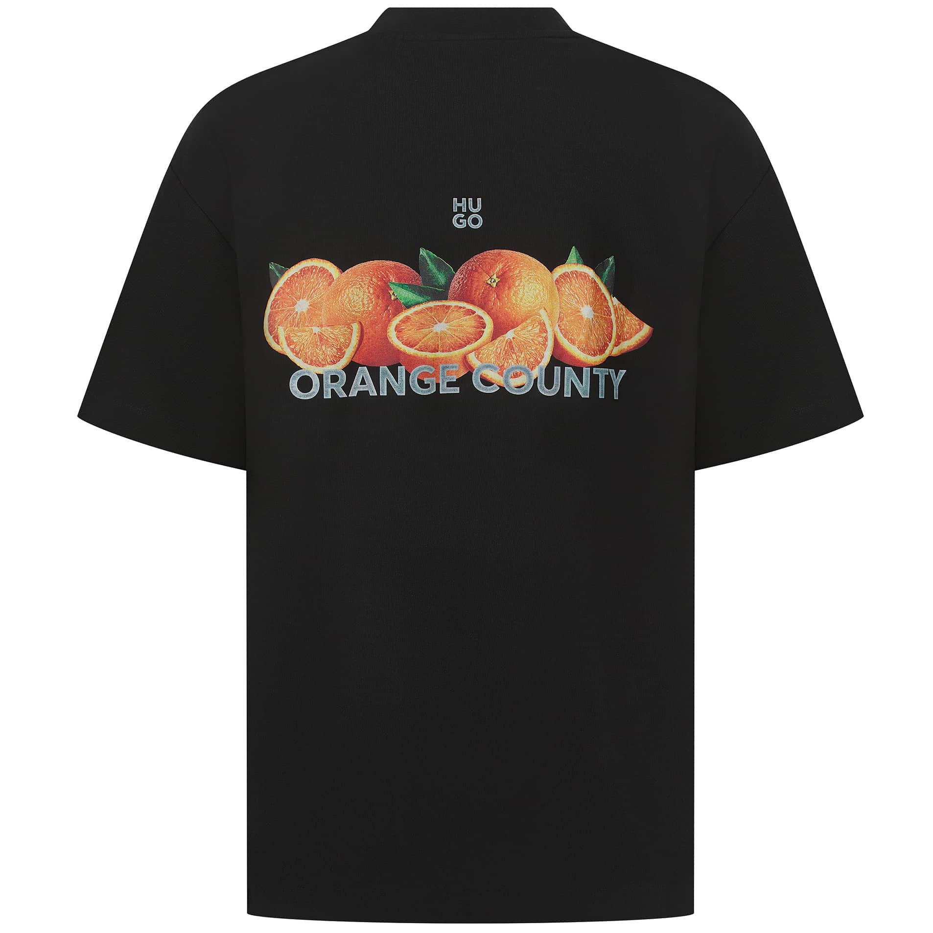 HUGO DARTIEE COTTON JERSEY GRAPHIC T-SHIRT