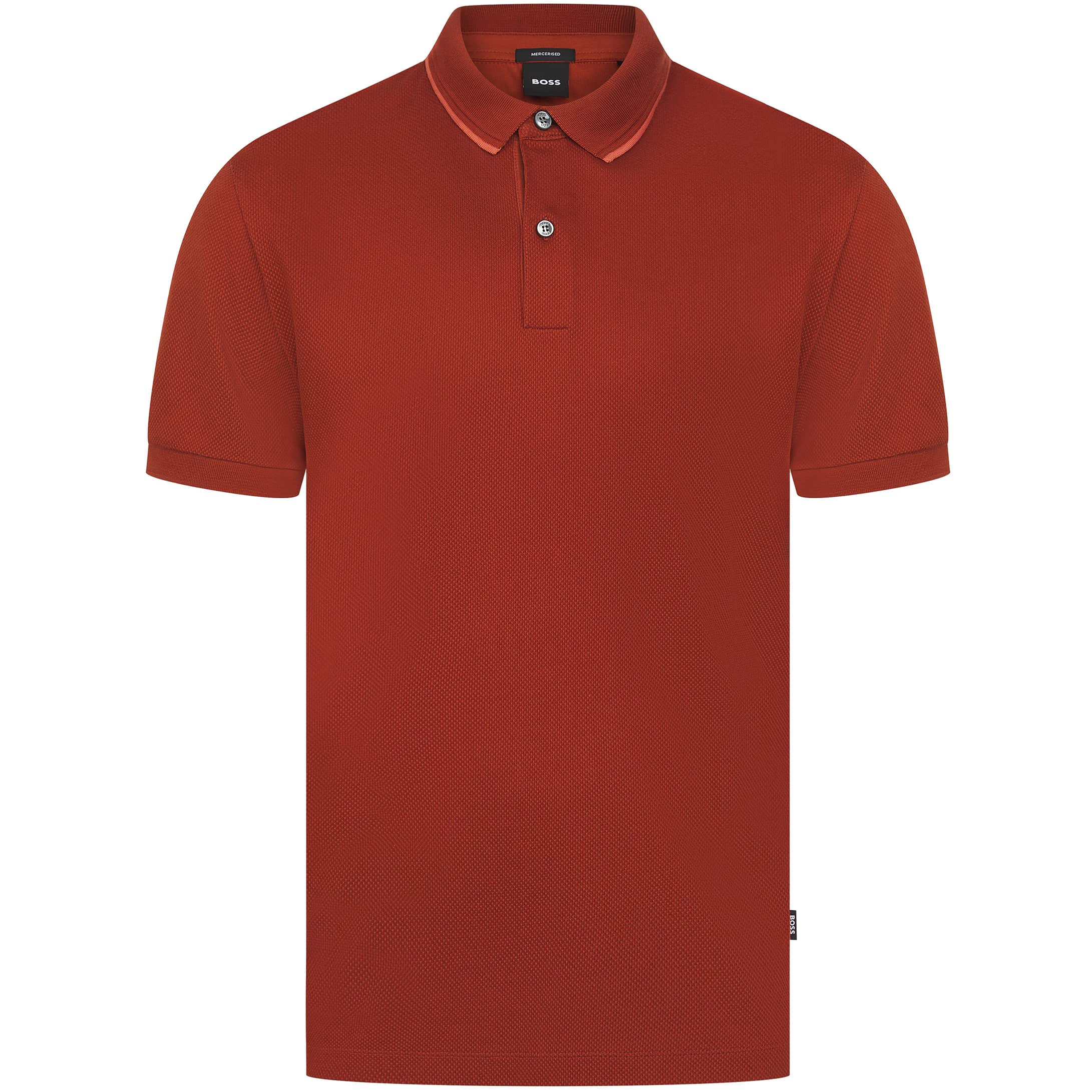 BOSS H-PROUT 59 MICRO PATTERN POLO SHIRT