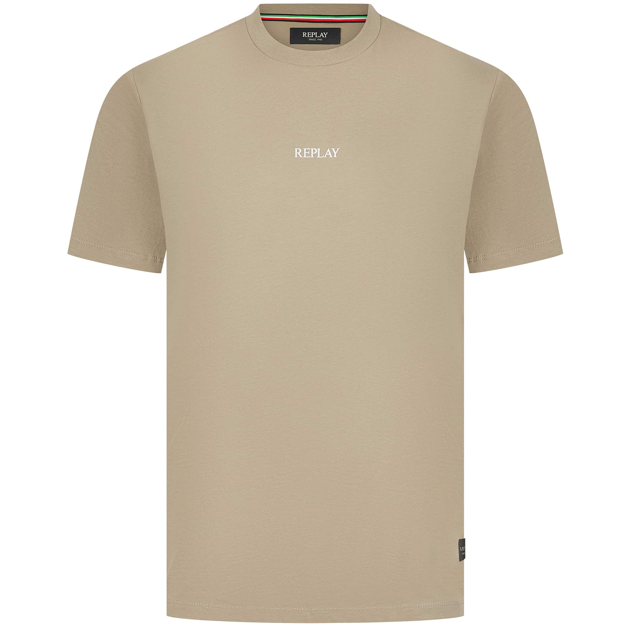 REPLAY PRINTED LOGO T-SHIRT