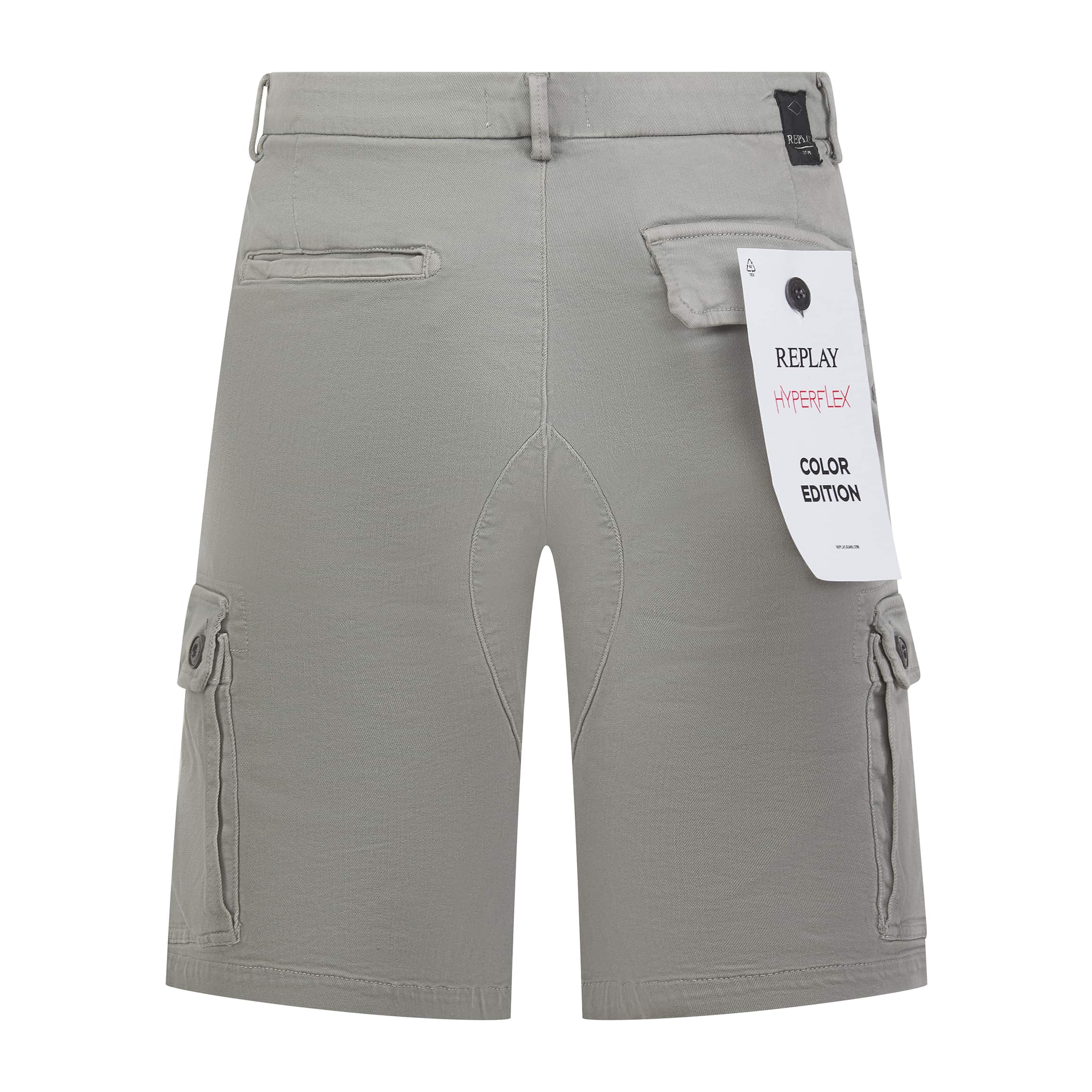 REPLAY VANNIE HYPERFLEX CARGO SHORTS REPLAY