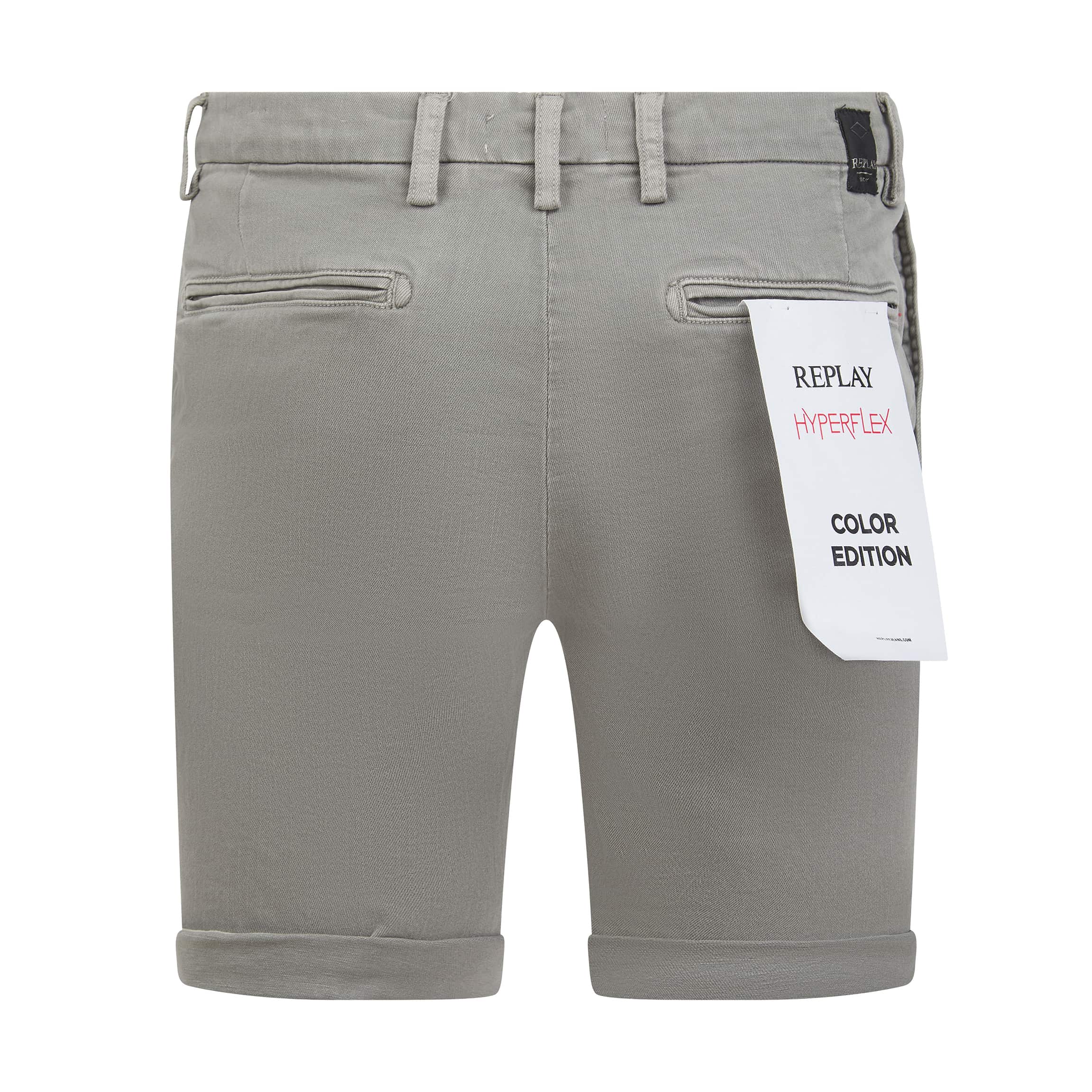 REPLAY BENNI HYPERFLEX CHINO SHORTS