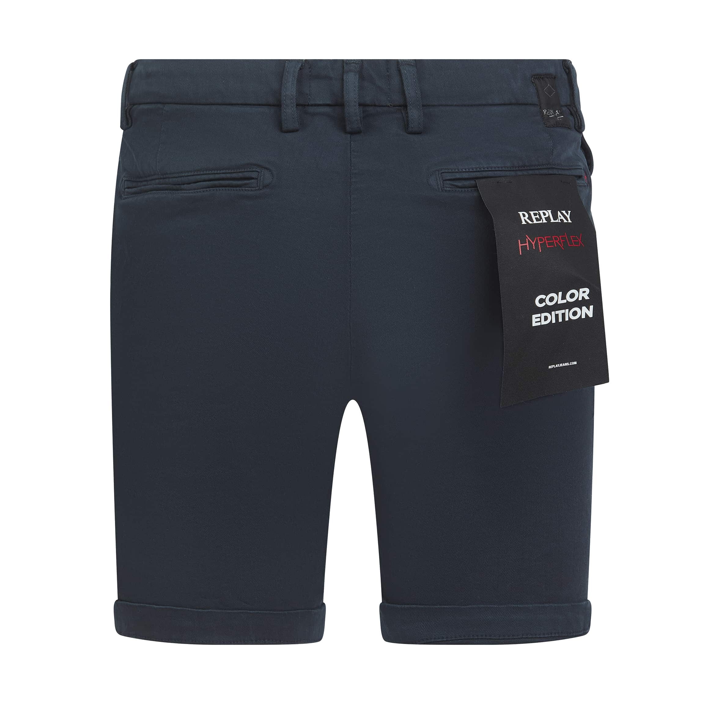 REPLAY BENNI HYPERFLEX CHINO SHORTS
