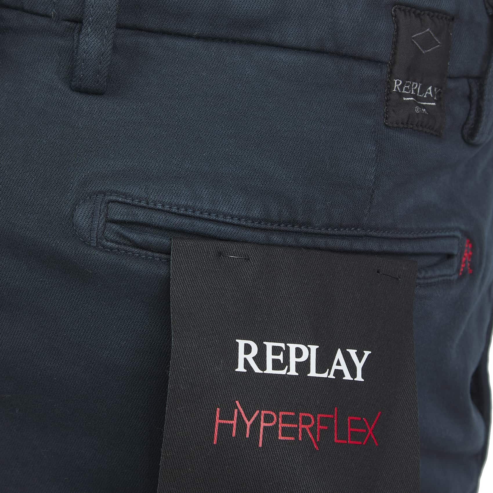 REPLAY BENNI HYPERFLEX CHINO SHORTS