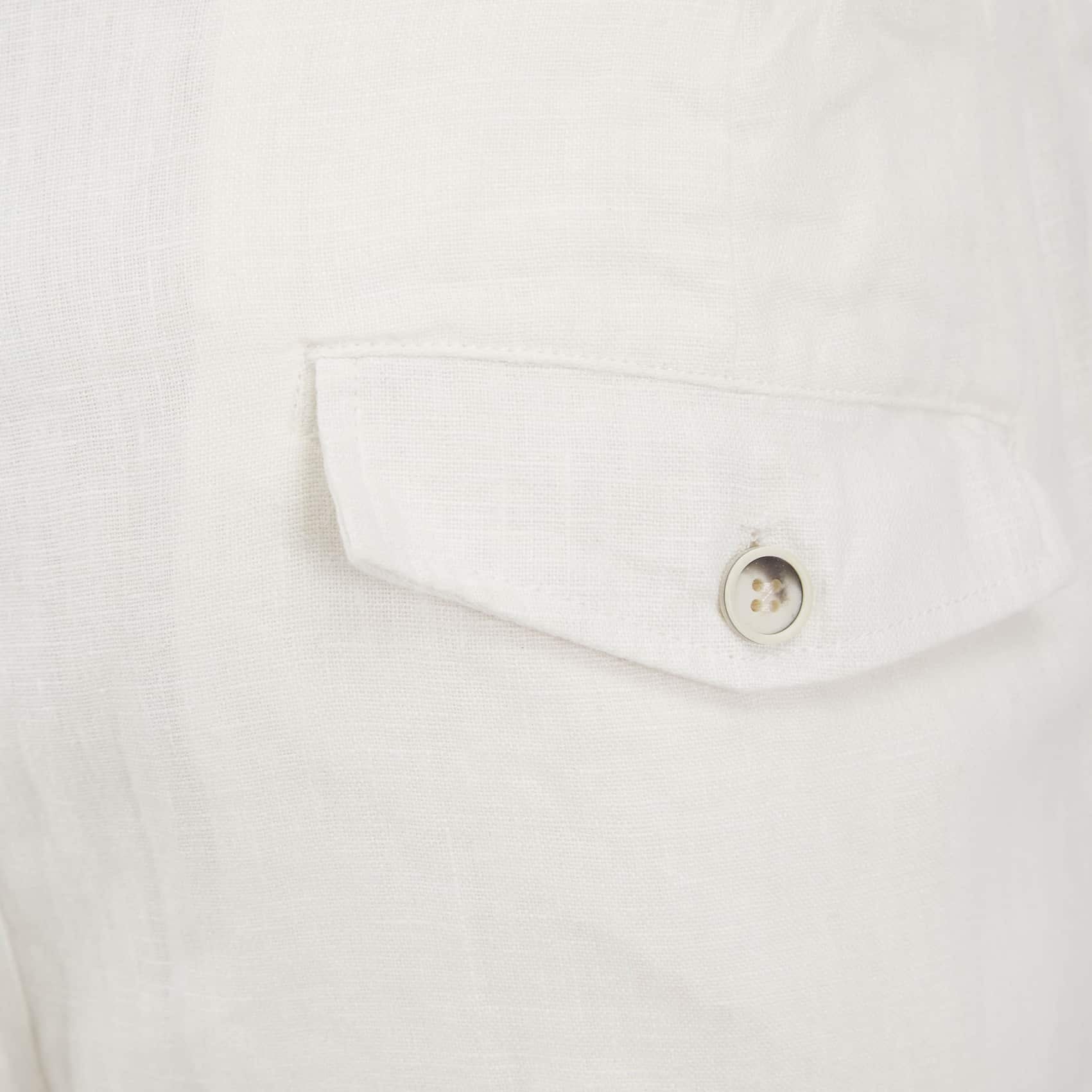 SSEINSE CARGO LINEN SHORTS