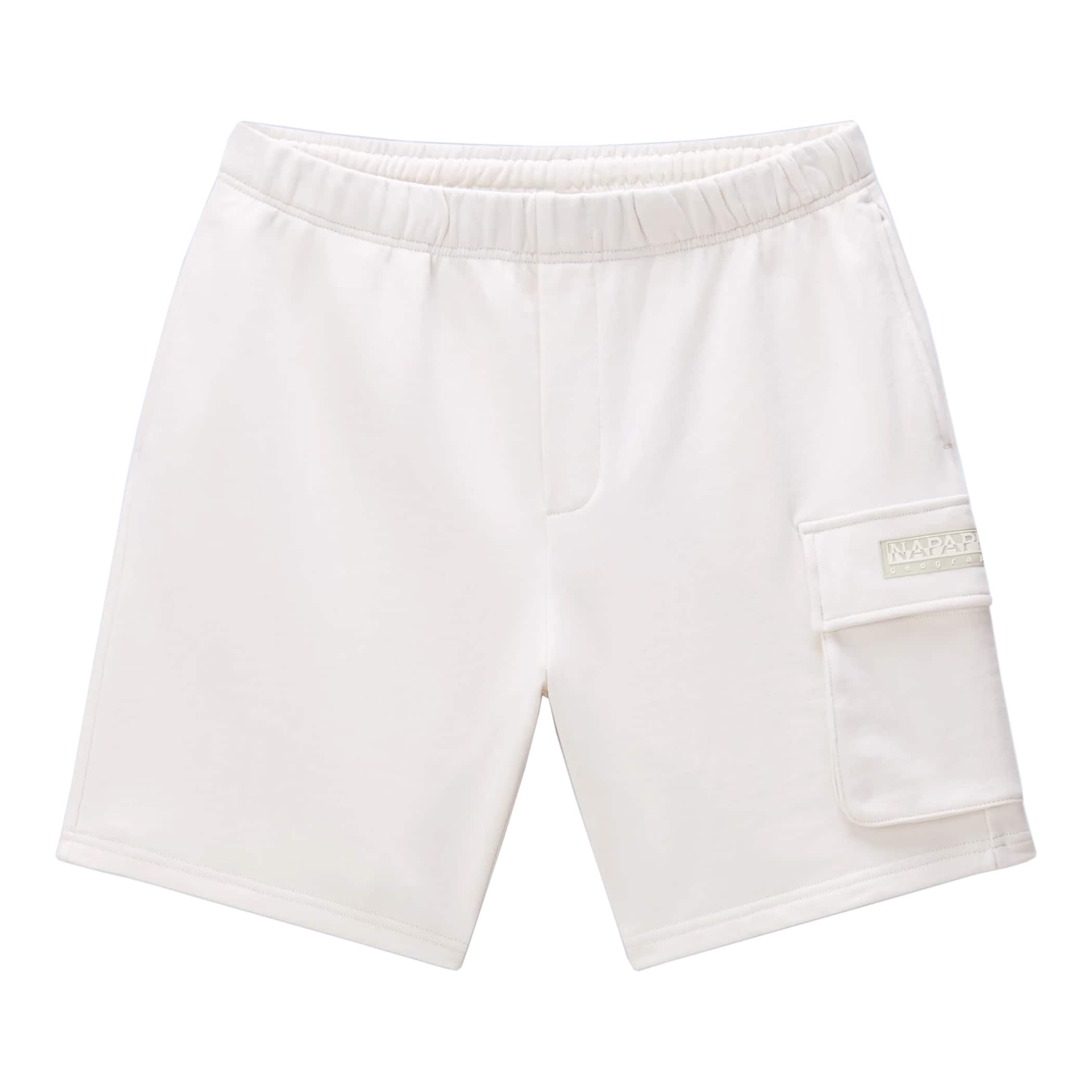 NAPAPIJRI BOX LOGO CARGO BERMUDA SHORTS