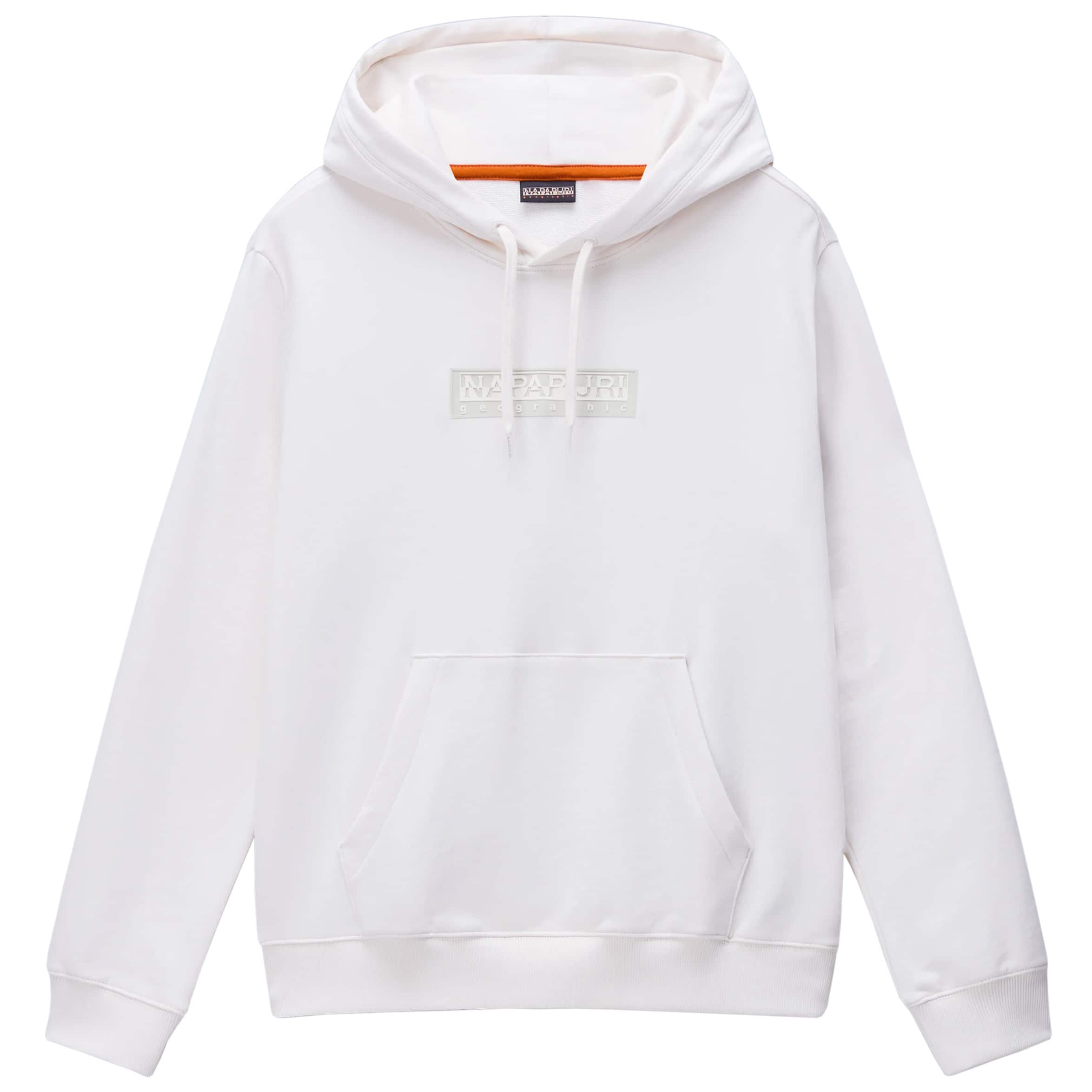 NAPAPIJRI BOX LOGO FRENCH TERRY HOODIE