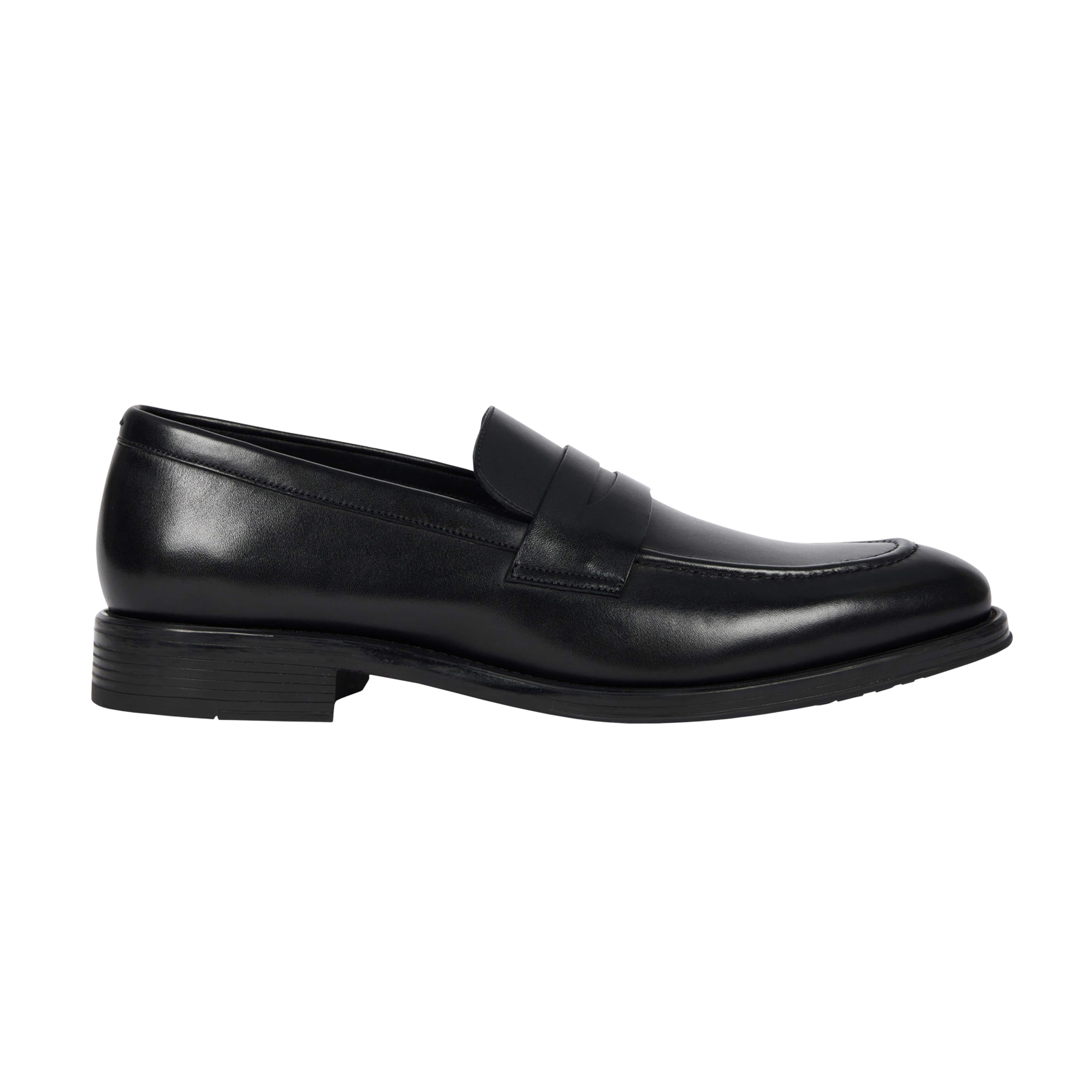 PAUL SMITH LEATHER PIERCE LOAFERS