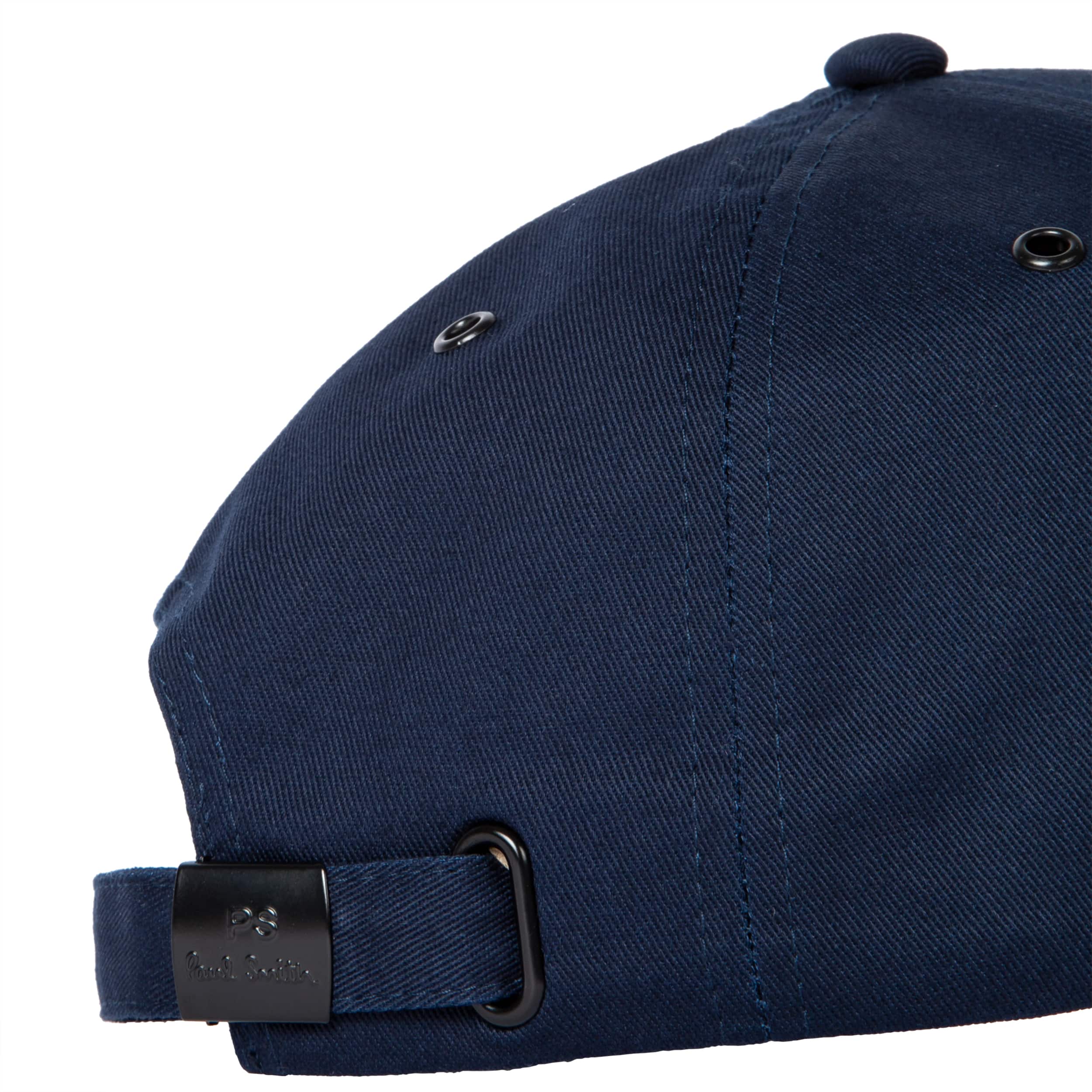 PAUL SMITH ORGANIC COTTON ZEBRA LOGO BASEBALL CAP