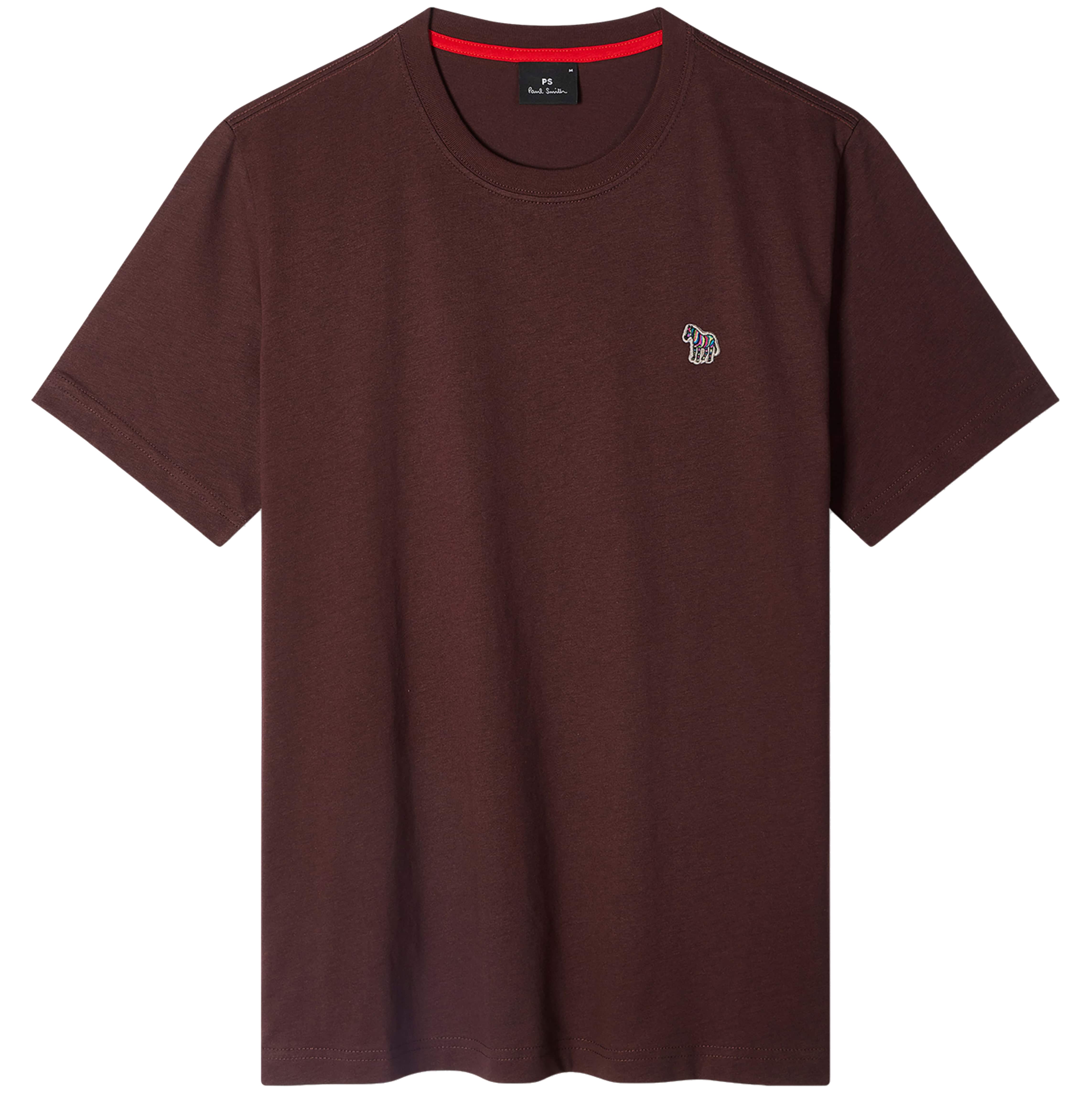 PAUL SMITH ORGANIC COTTON ZEBRA LOGO T-SHIRT