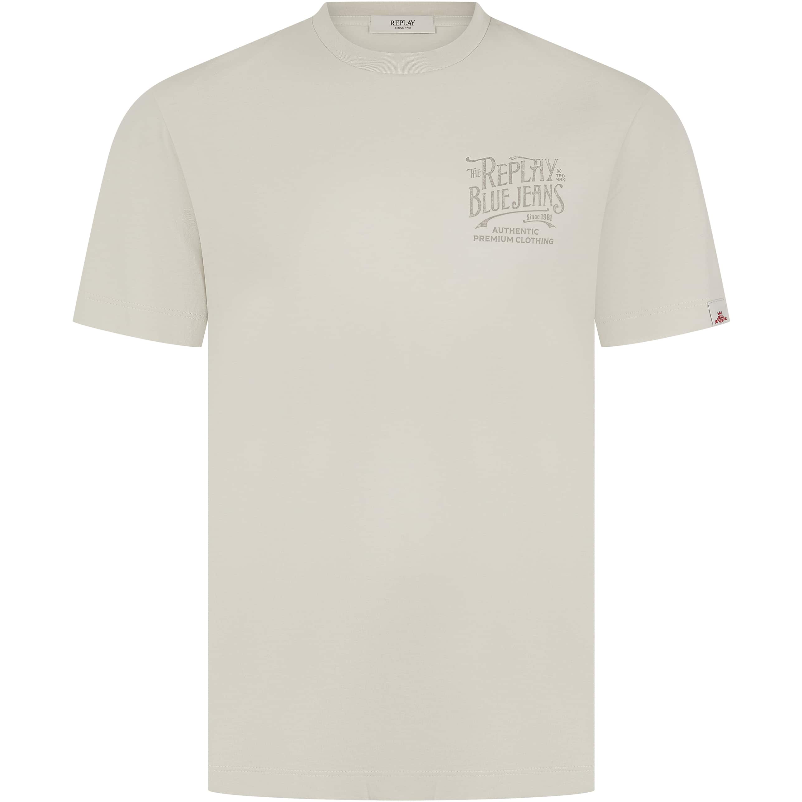 REPLAY DISTRESSED LETTERING T-SHIRT