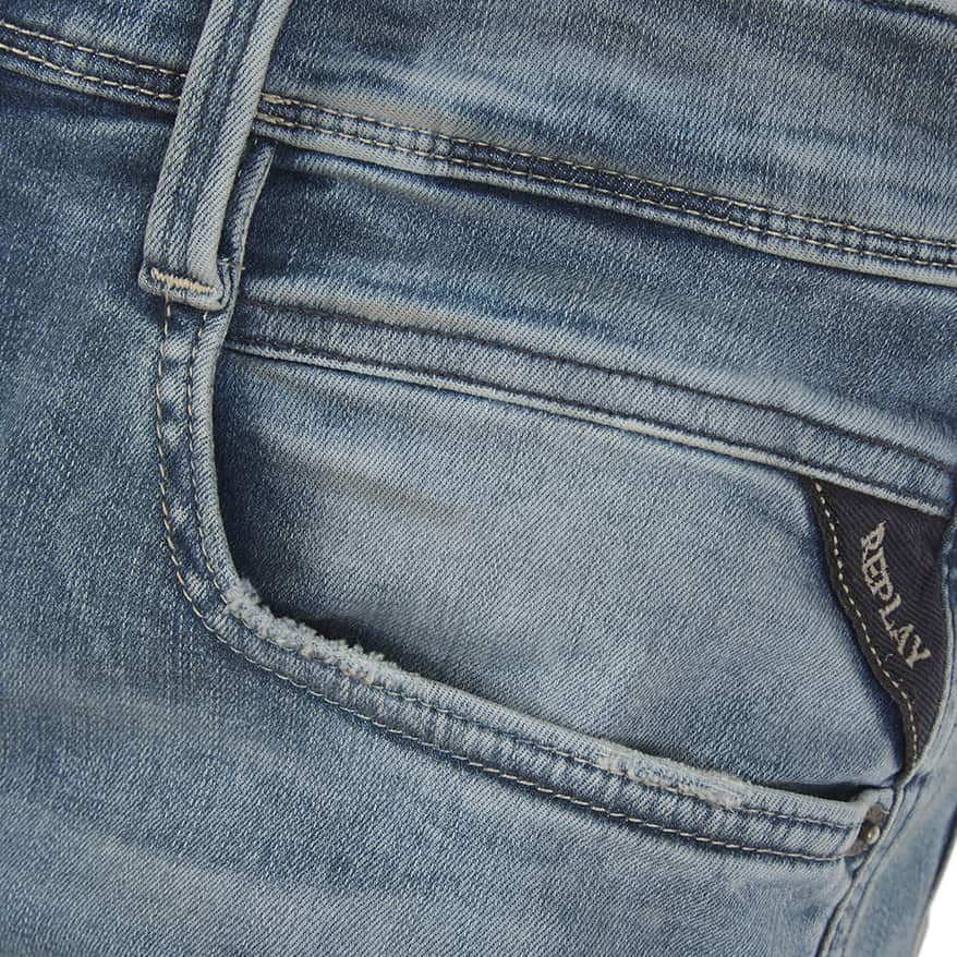 REPLAY HYPERFLEX BIO ANBASS SLIM FIT JEANS