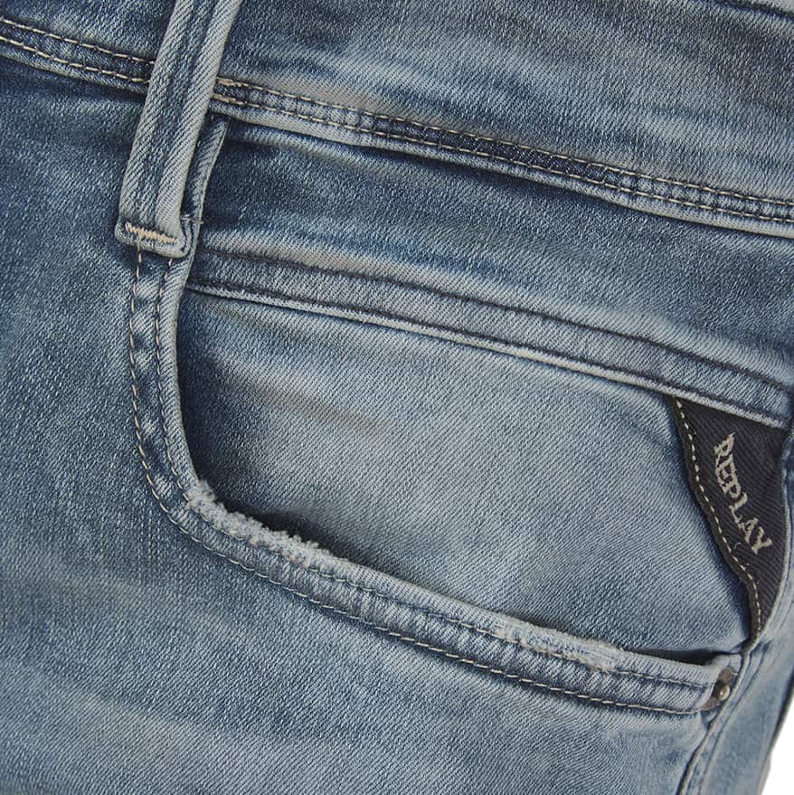 REPLAY HYPERFLEX BIO ANBASS SLIM FIT JEANS