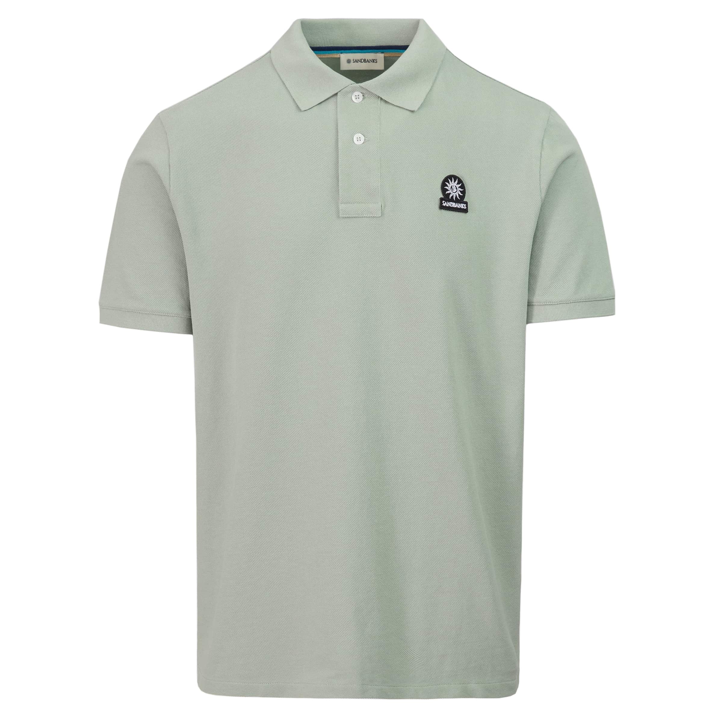 SANDBANKS BADGE LOGO POLO SHIRT